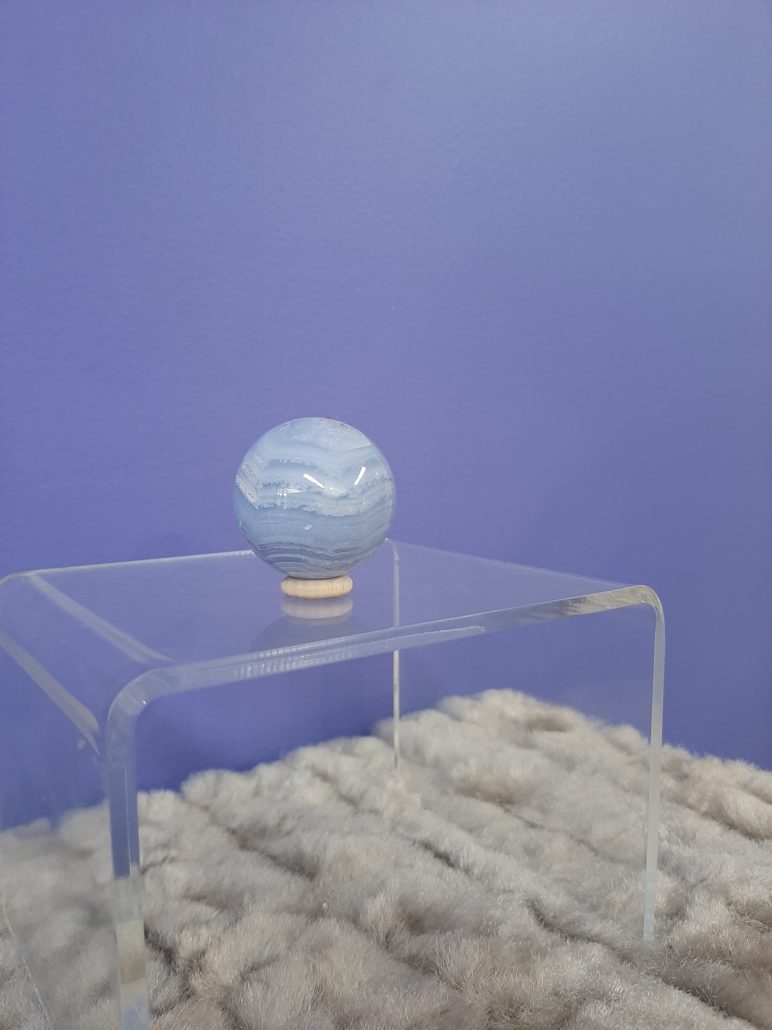 Blue Lace Agate Ball
