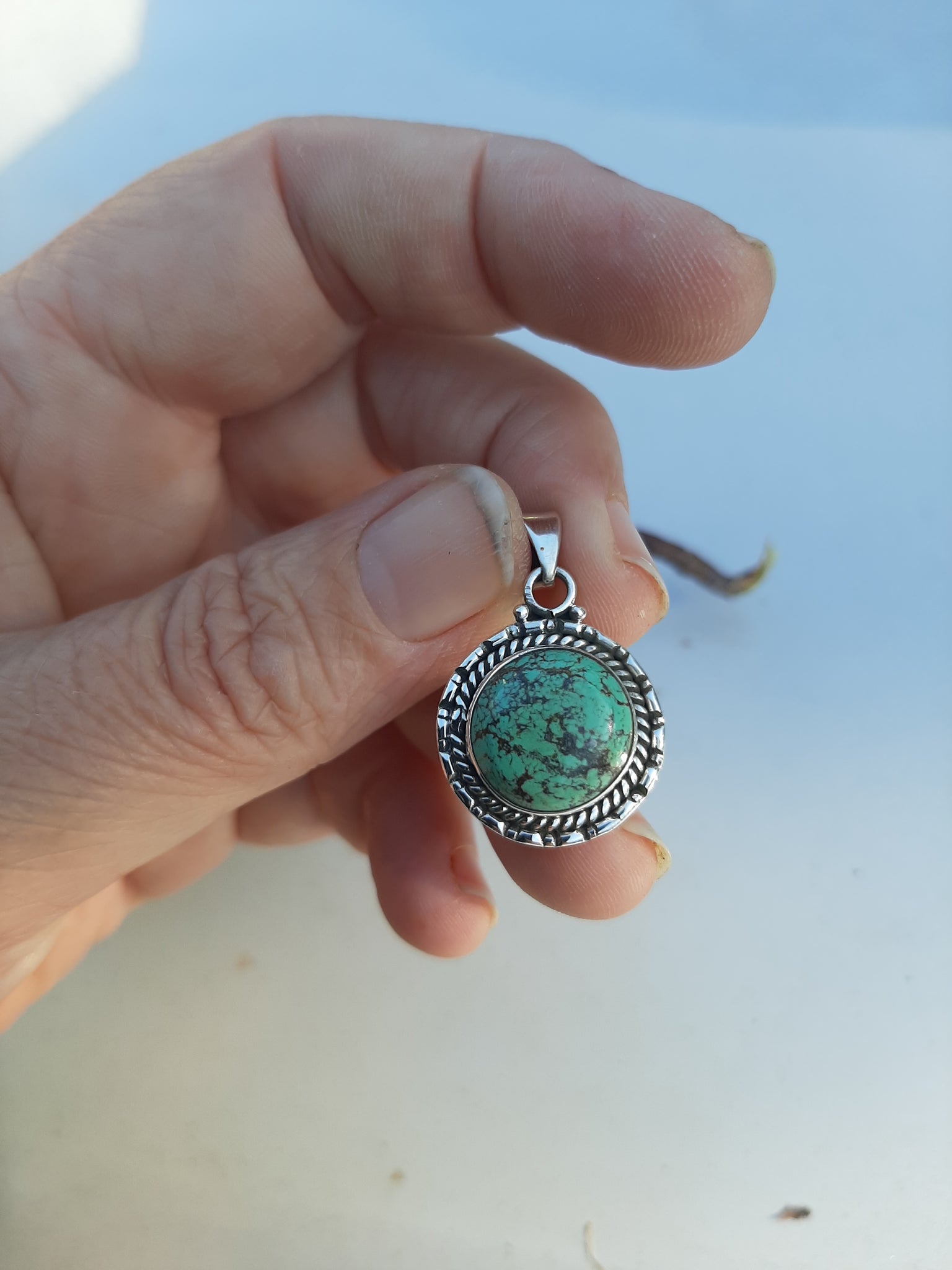 Turquoise Jewellery Sterling Silver