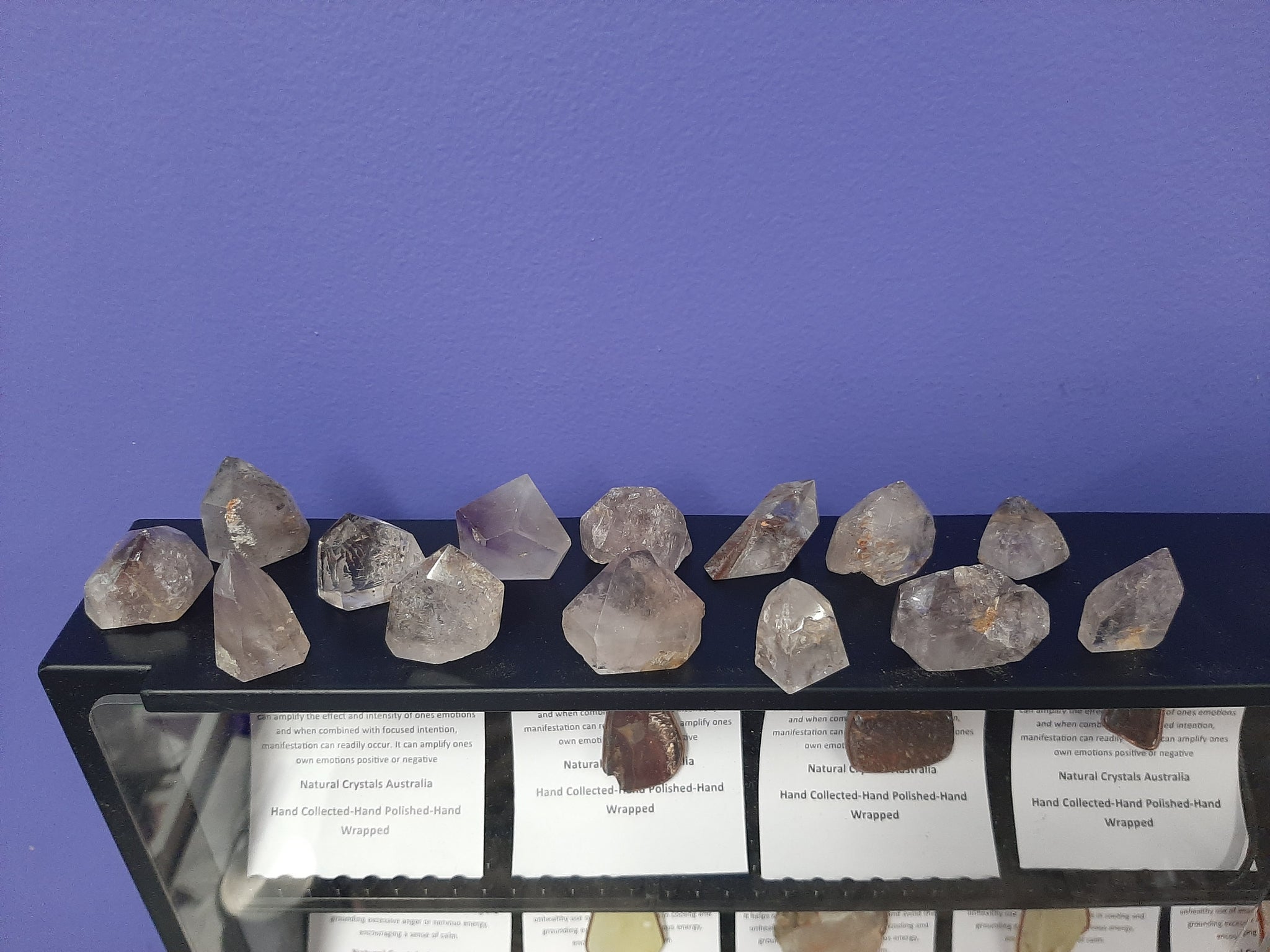 Amethyst Towers with Inclusions