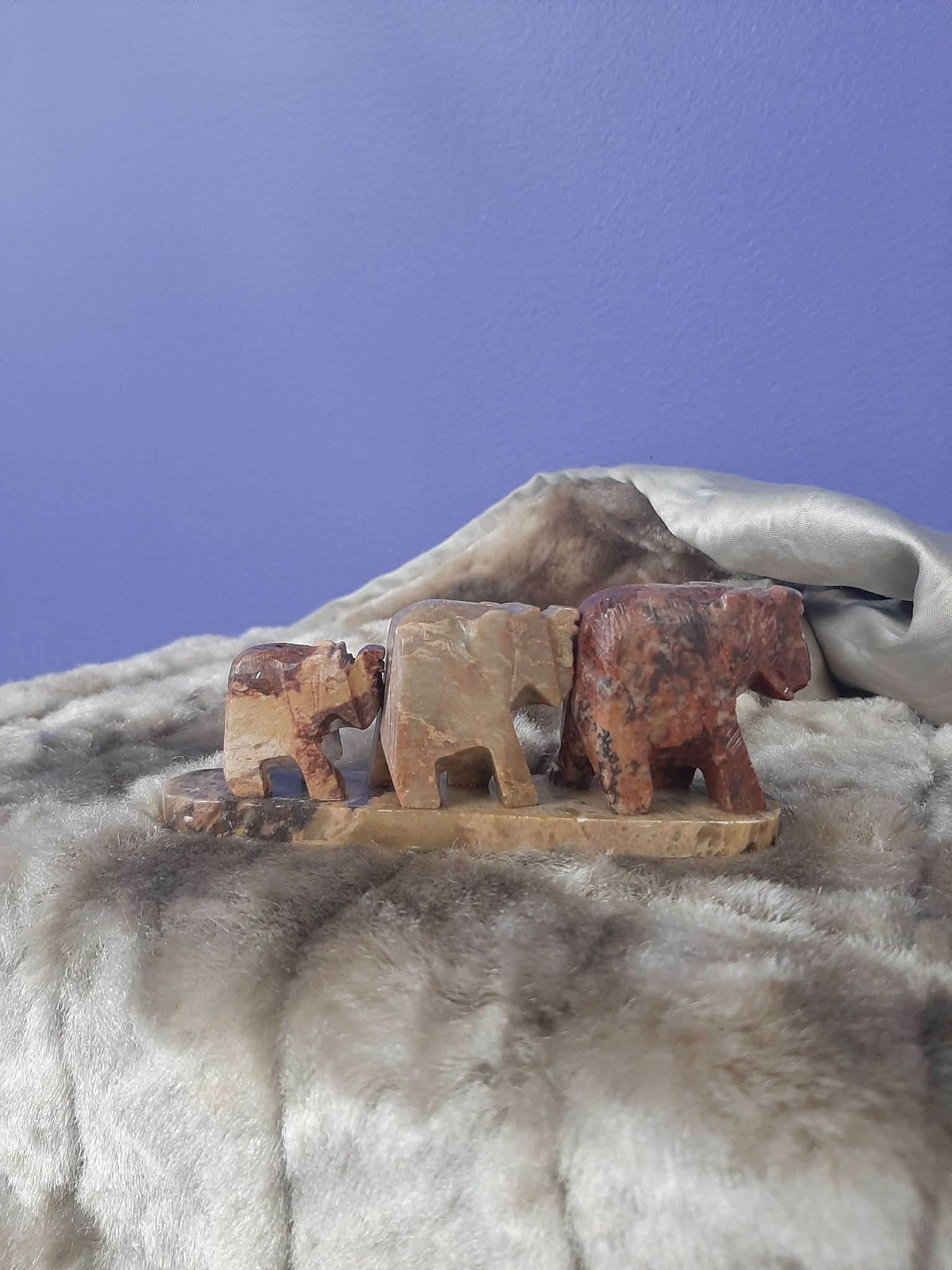 Row of 3 Elephants