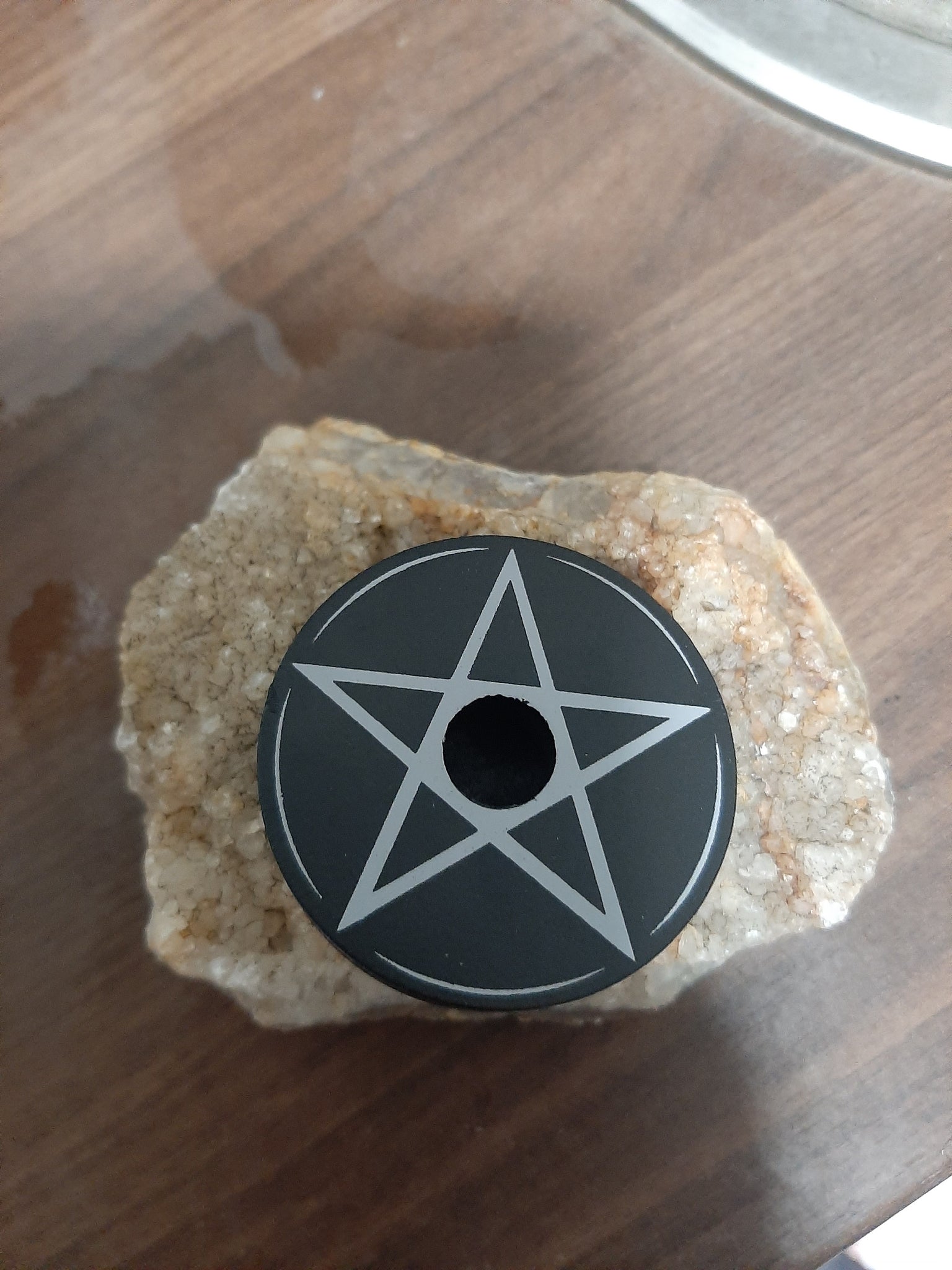 Pentagram Wish Candle Holder