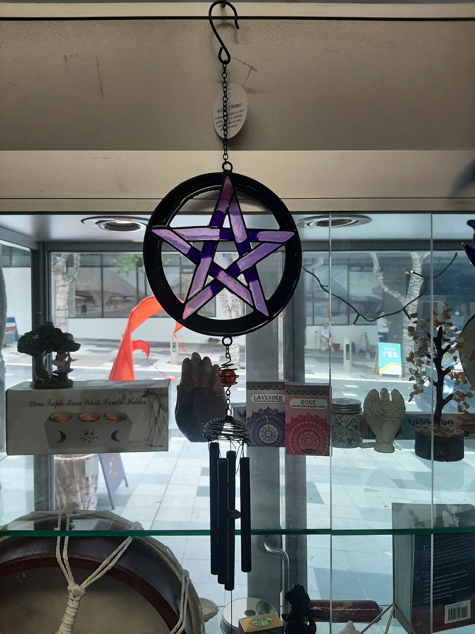 Pentagram Wind Chime
