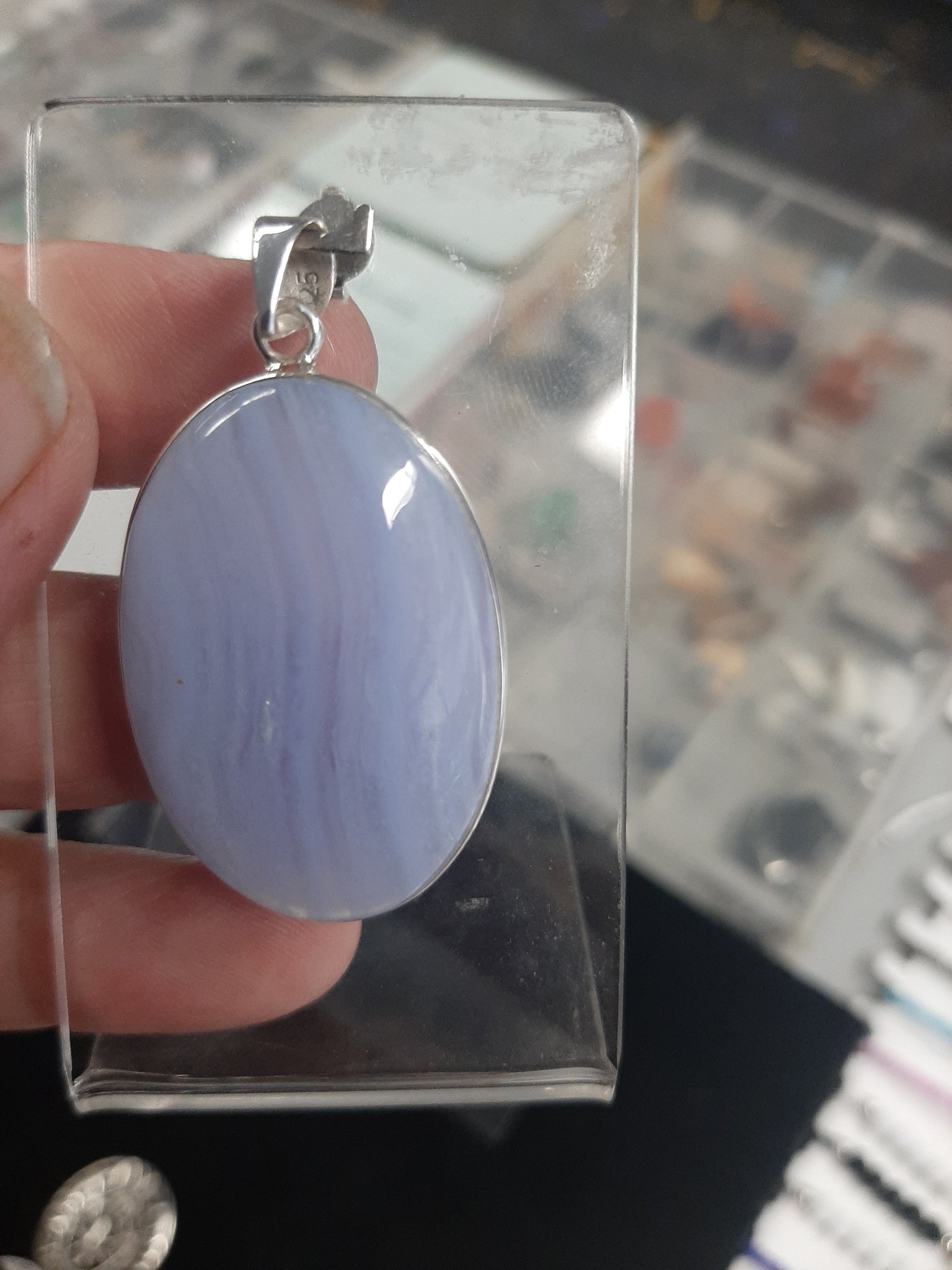 Blue Lace Agate Jewellery