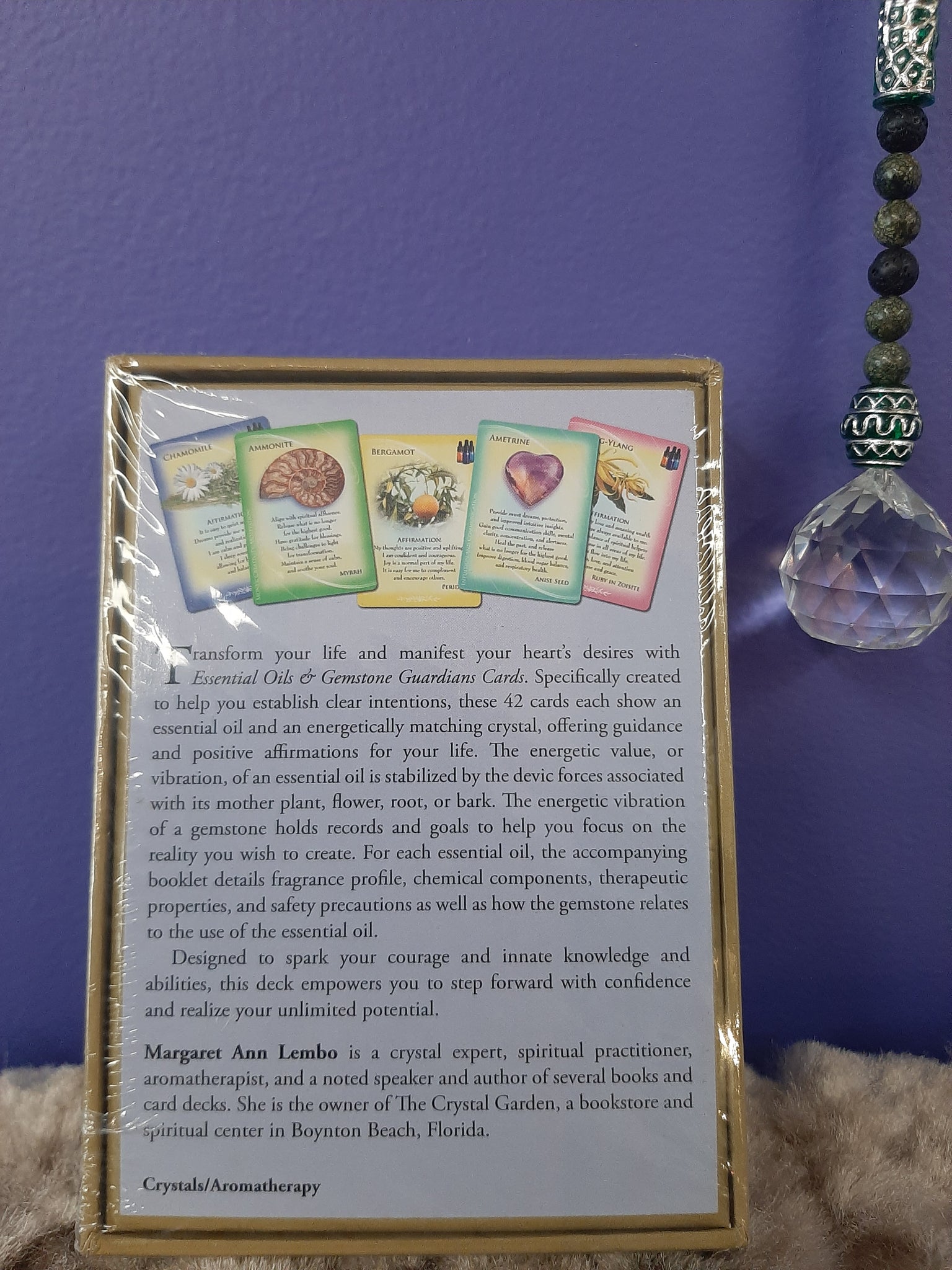 ESSENTIAL OILS AND GEMSTONE GUARDIANS CARDS