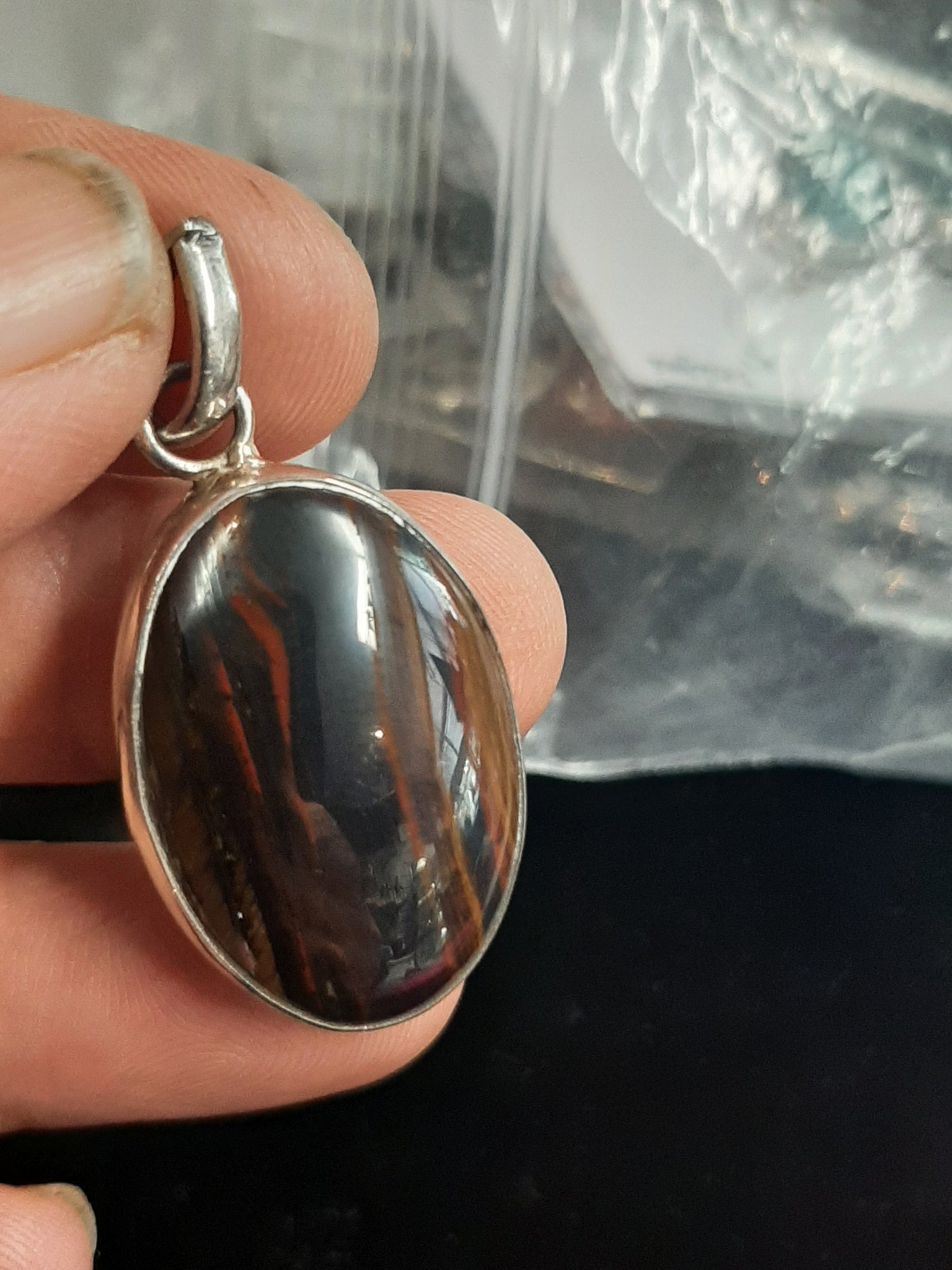 Tiger Iron Pendant