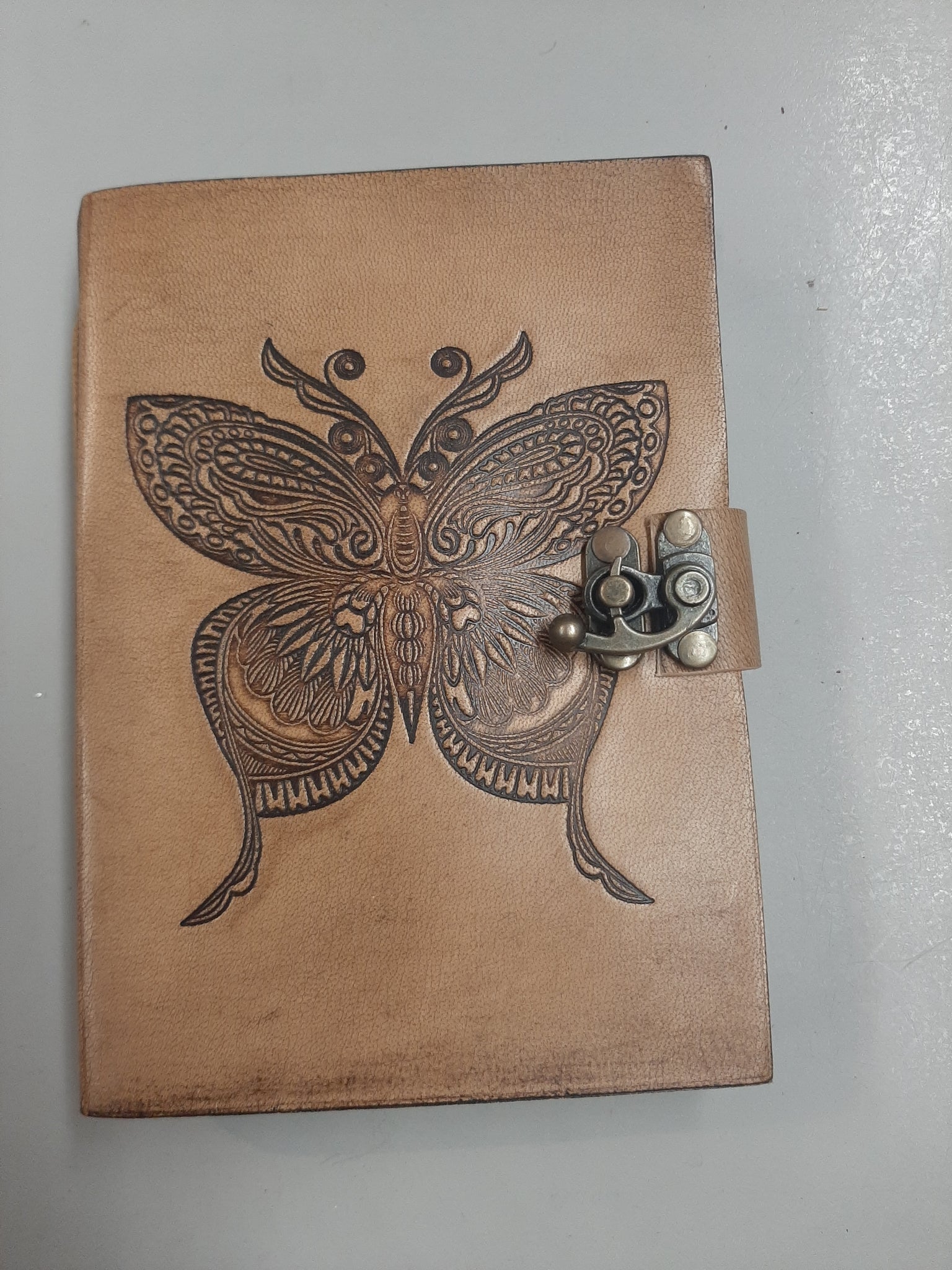 Butterfly Leather Book