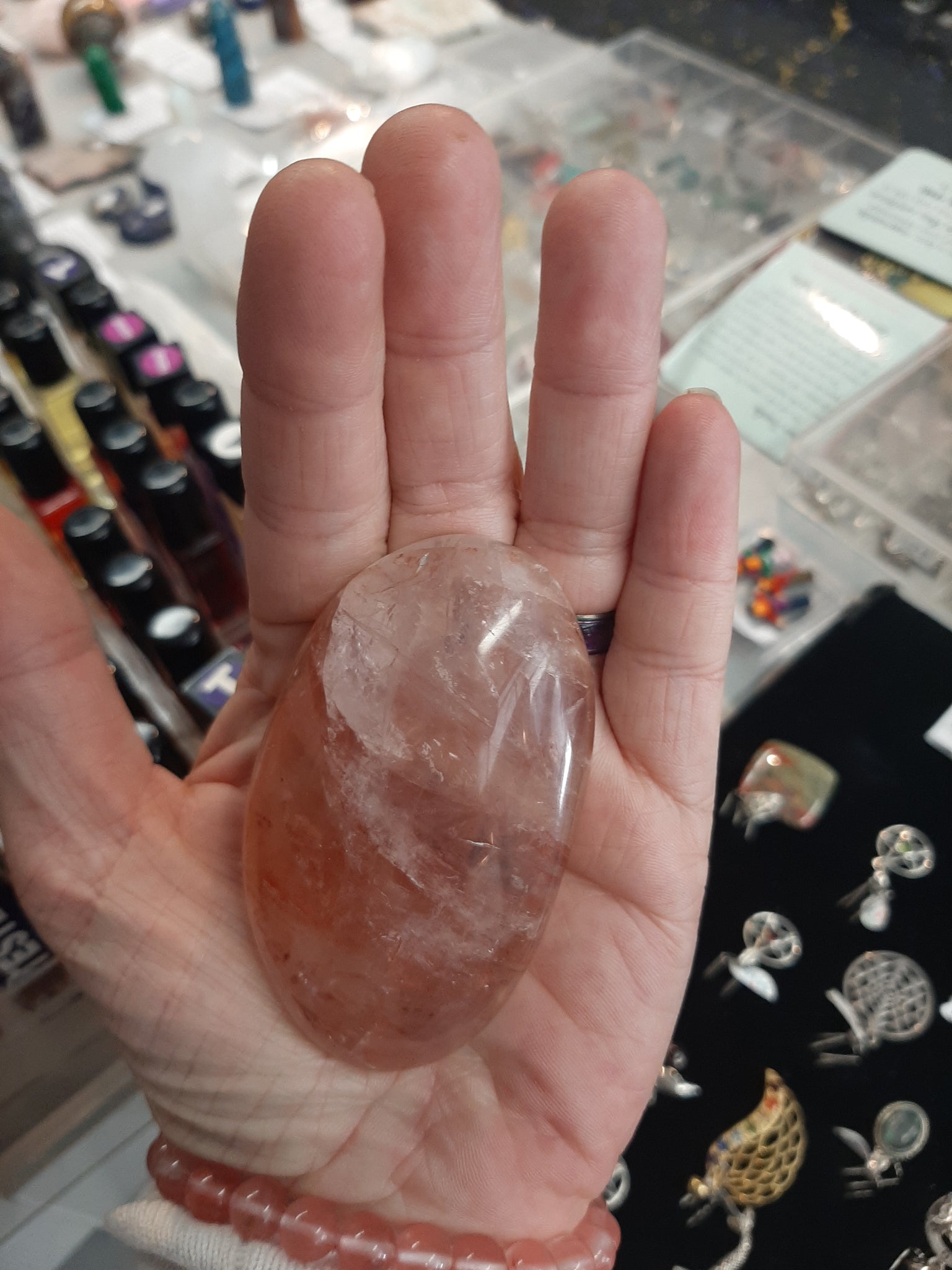 Fire Quartz Palm