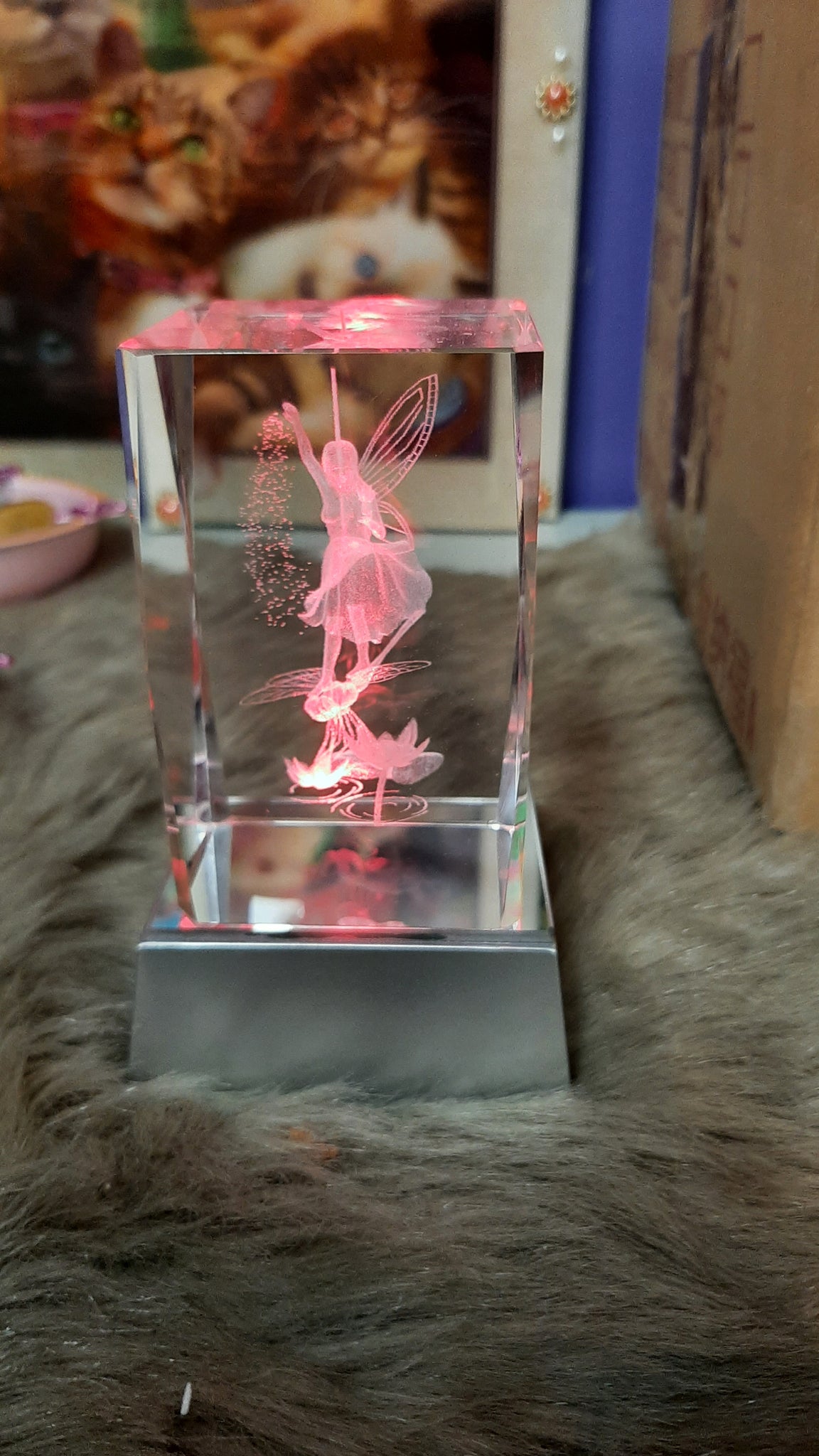 Glass Cube Fairy