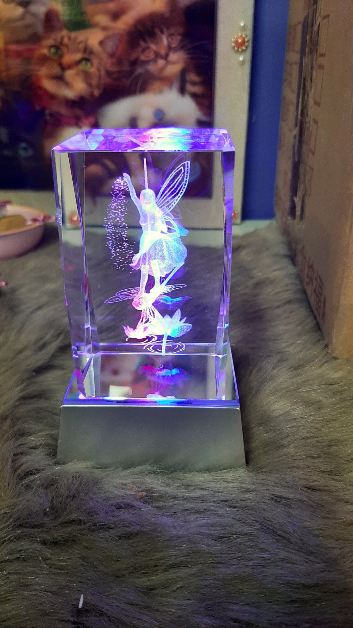 Glass Cube Fairy