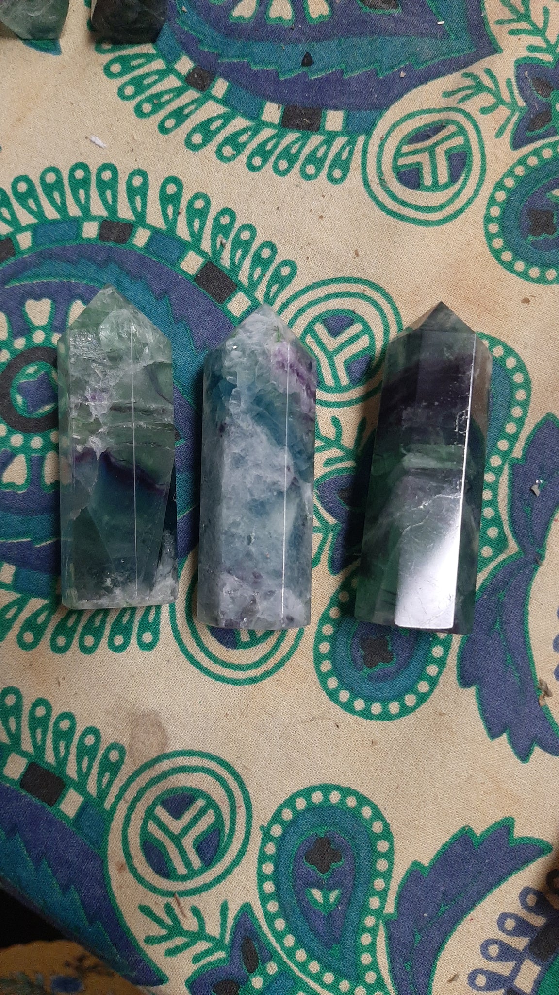 Rainbow Fluorite Tower