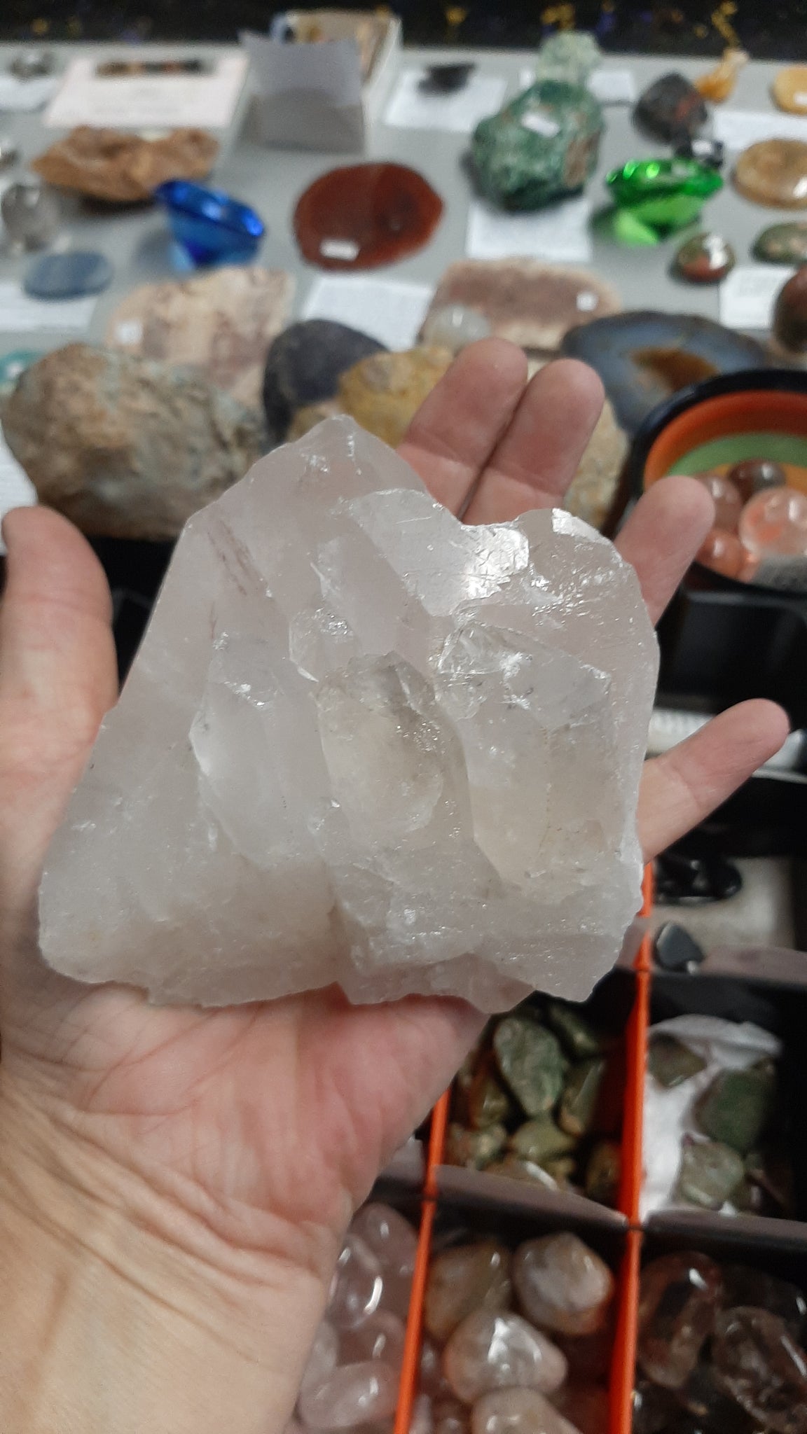 Quartz Cluster Points