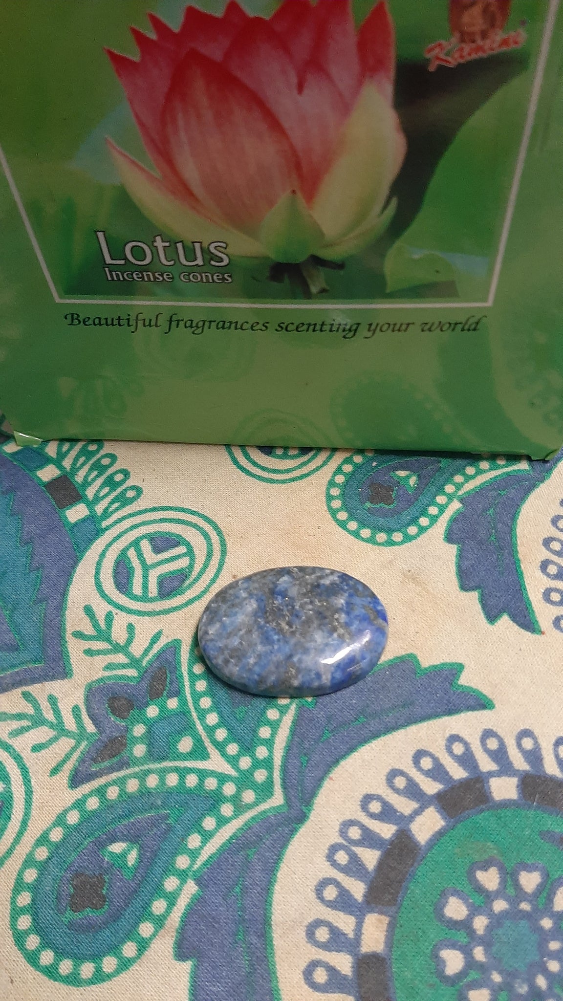 Lapis Lazuli Worry Stone