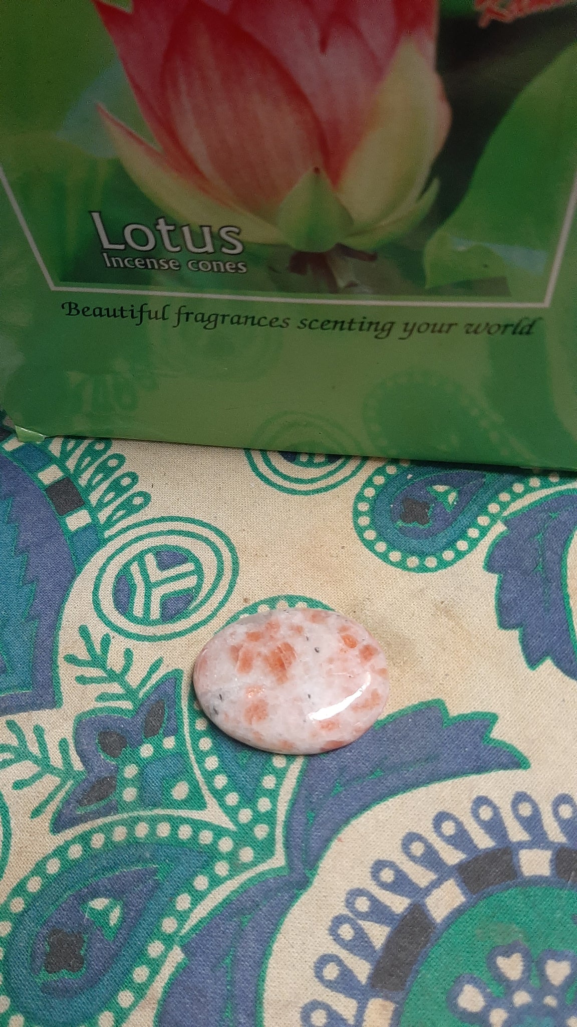 Sunstone Worry Stone