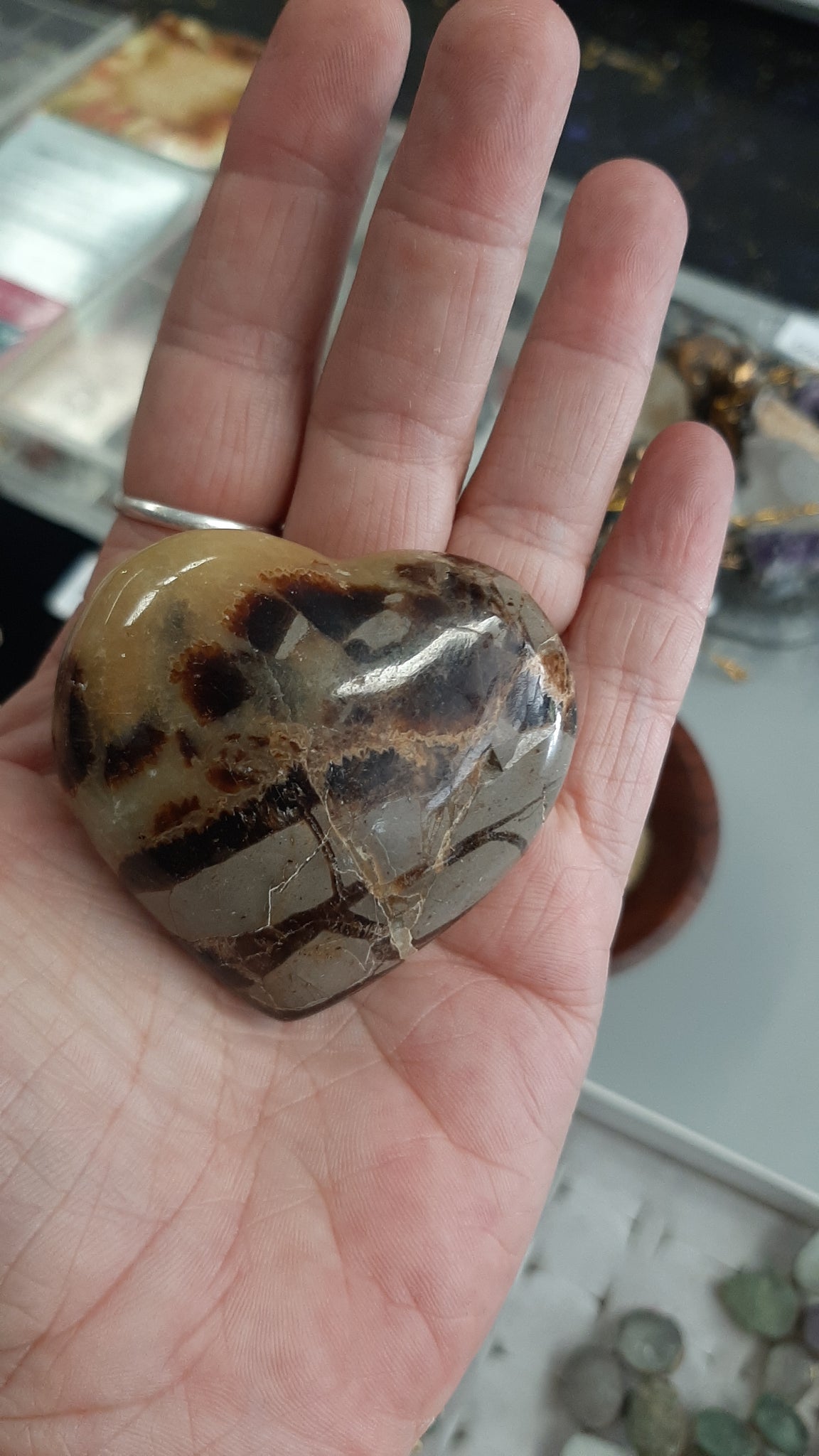 Septarian Heart