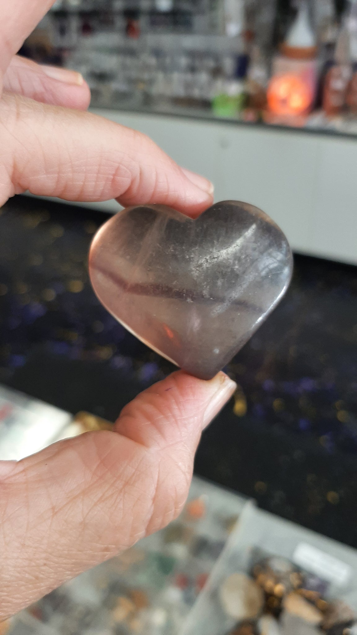 Fluorite Heart