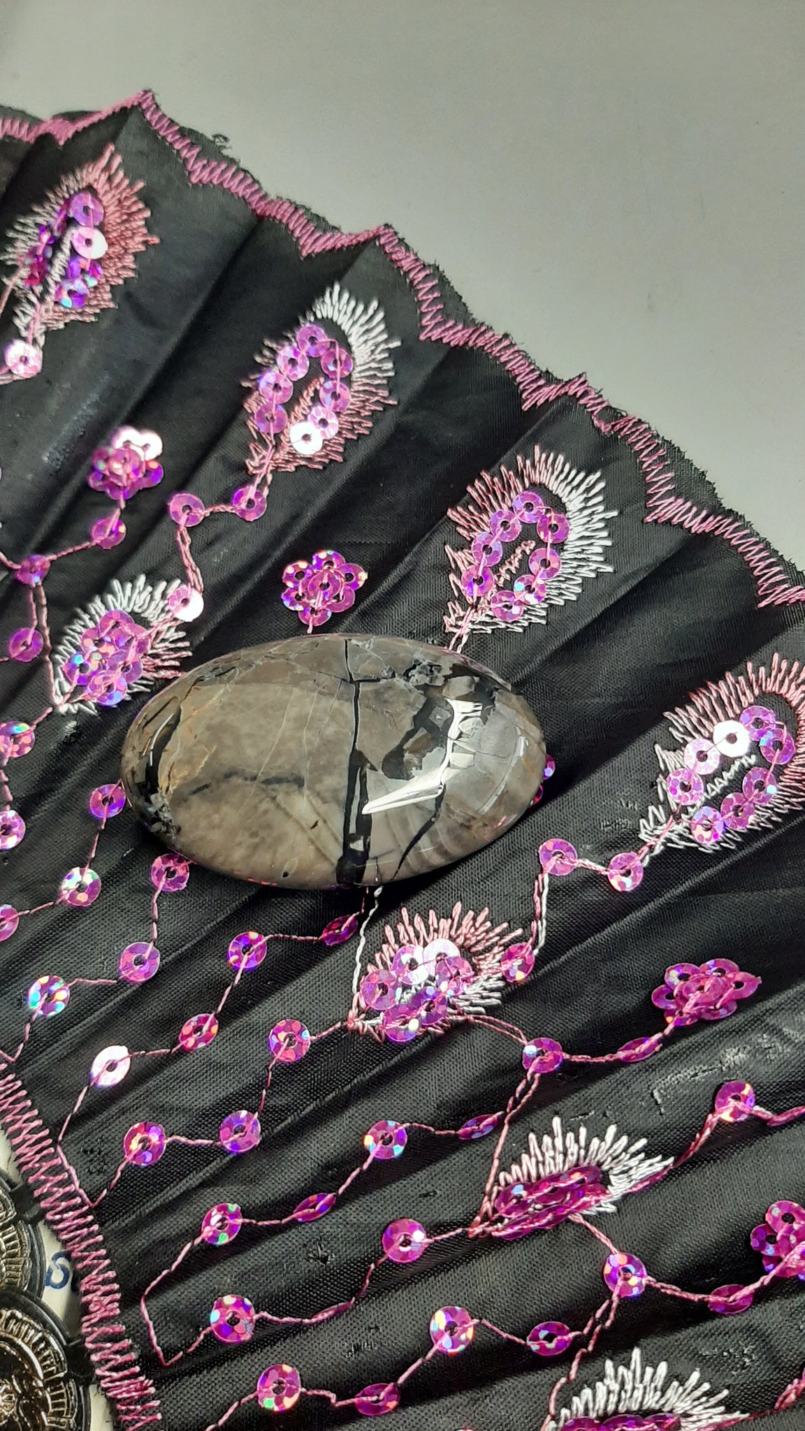 Volcanic Agate Worry Stone