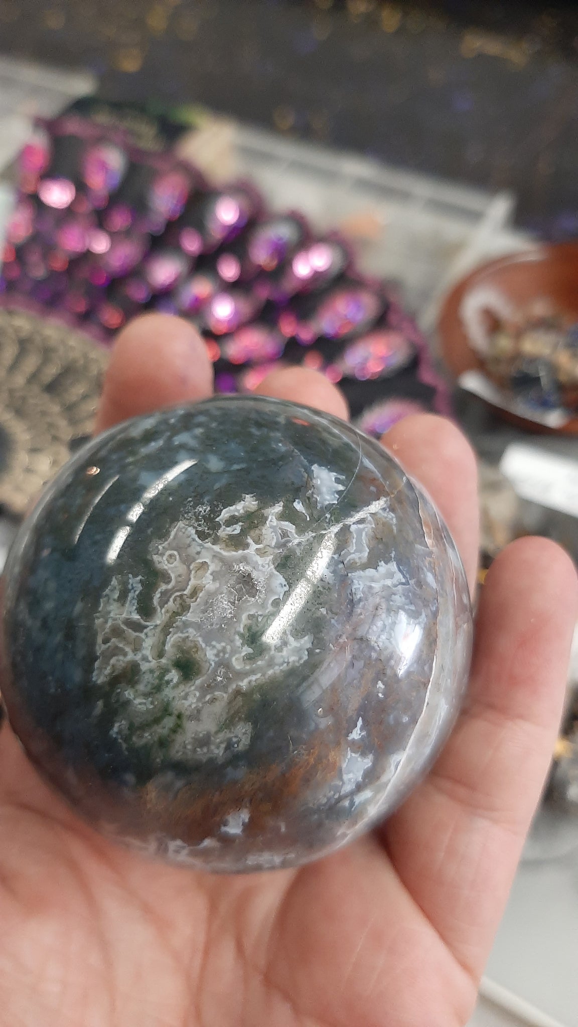 Ocean Jasper Sphere