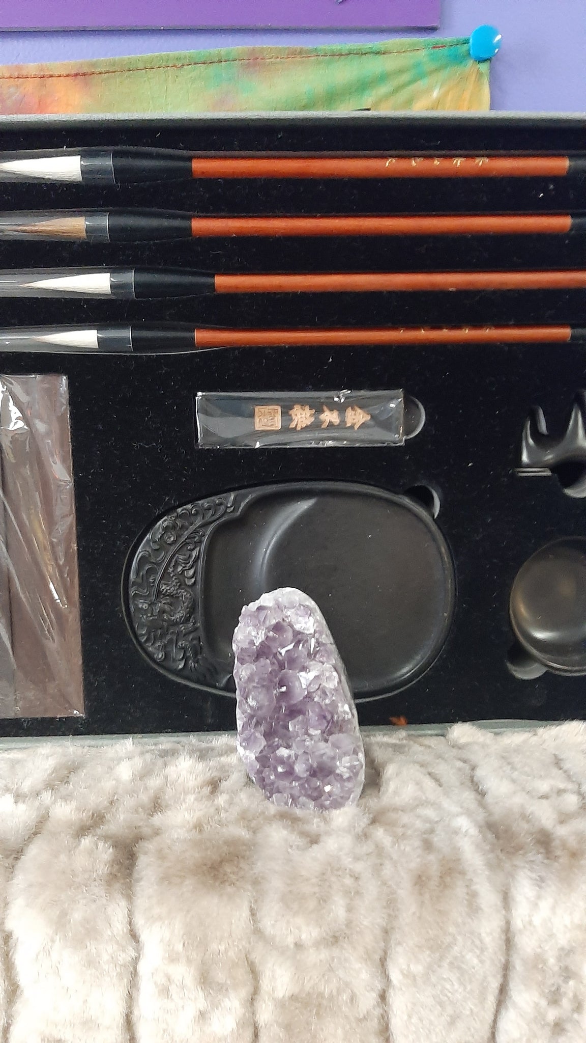 Amethyst Cluster Standing