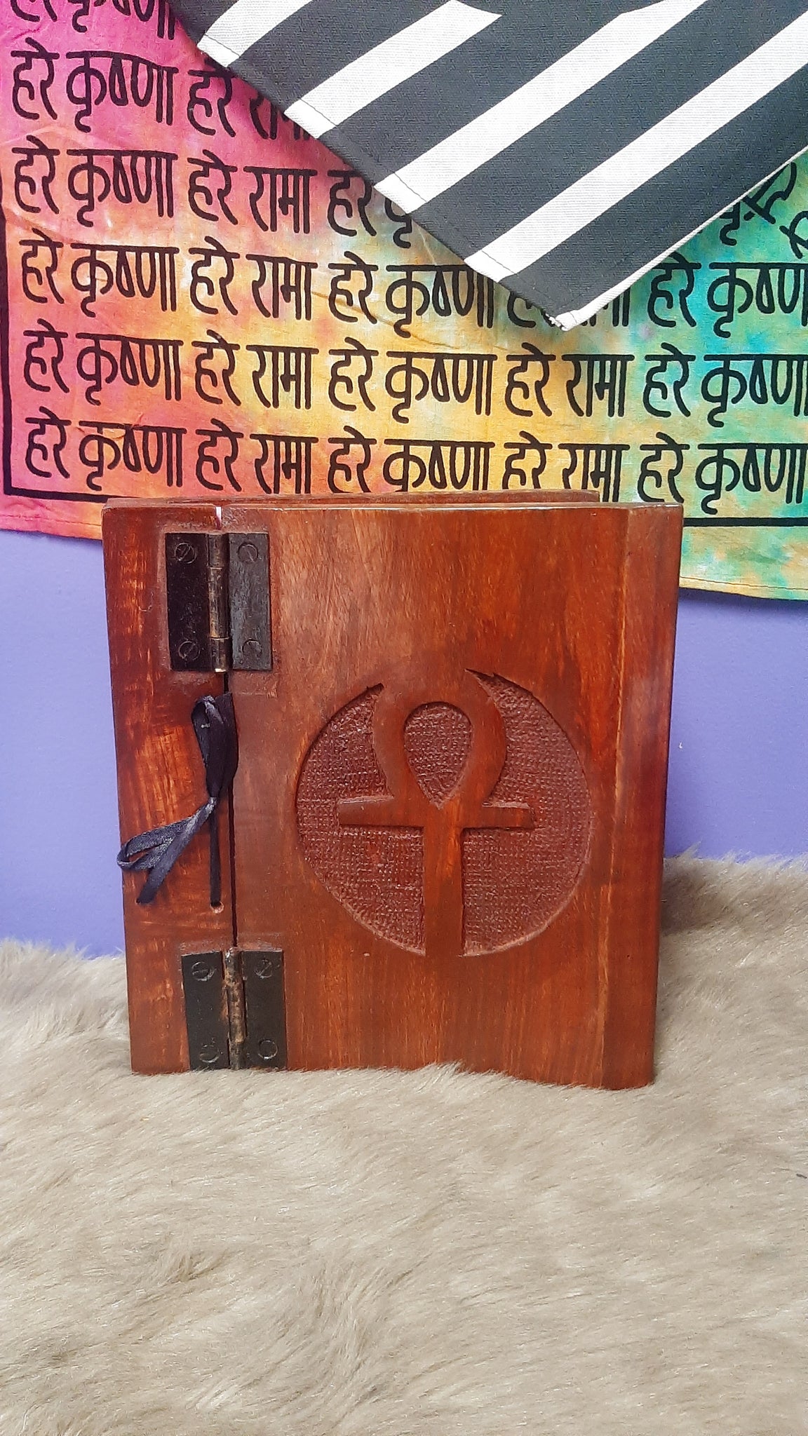 Ankh Wooden Book