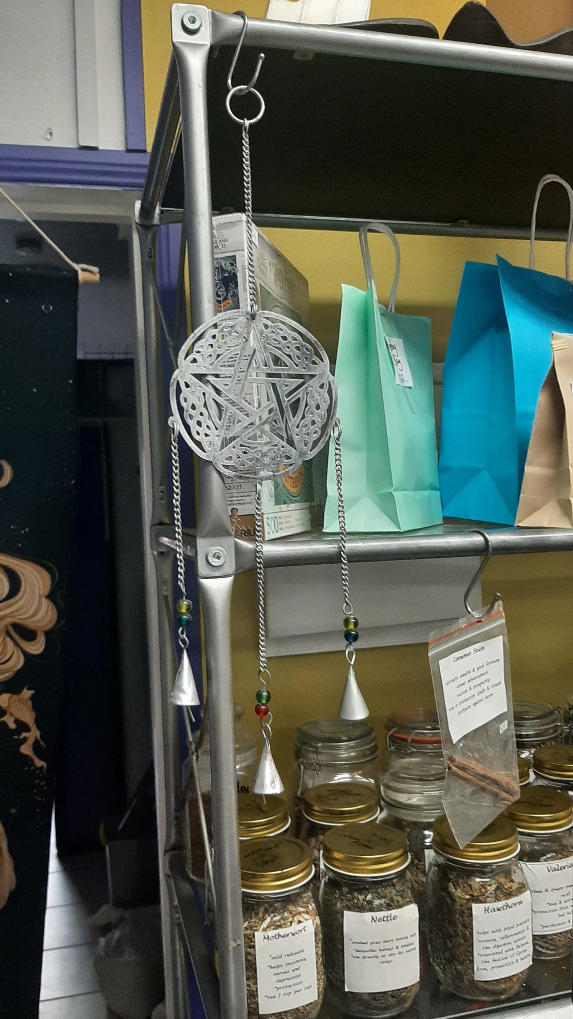 Silver Pentagram Chime
