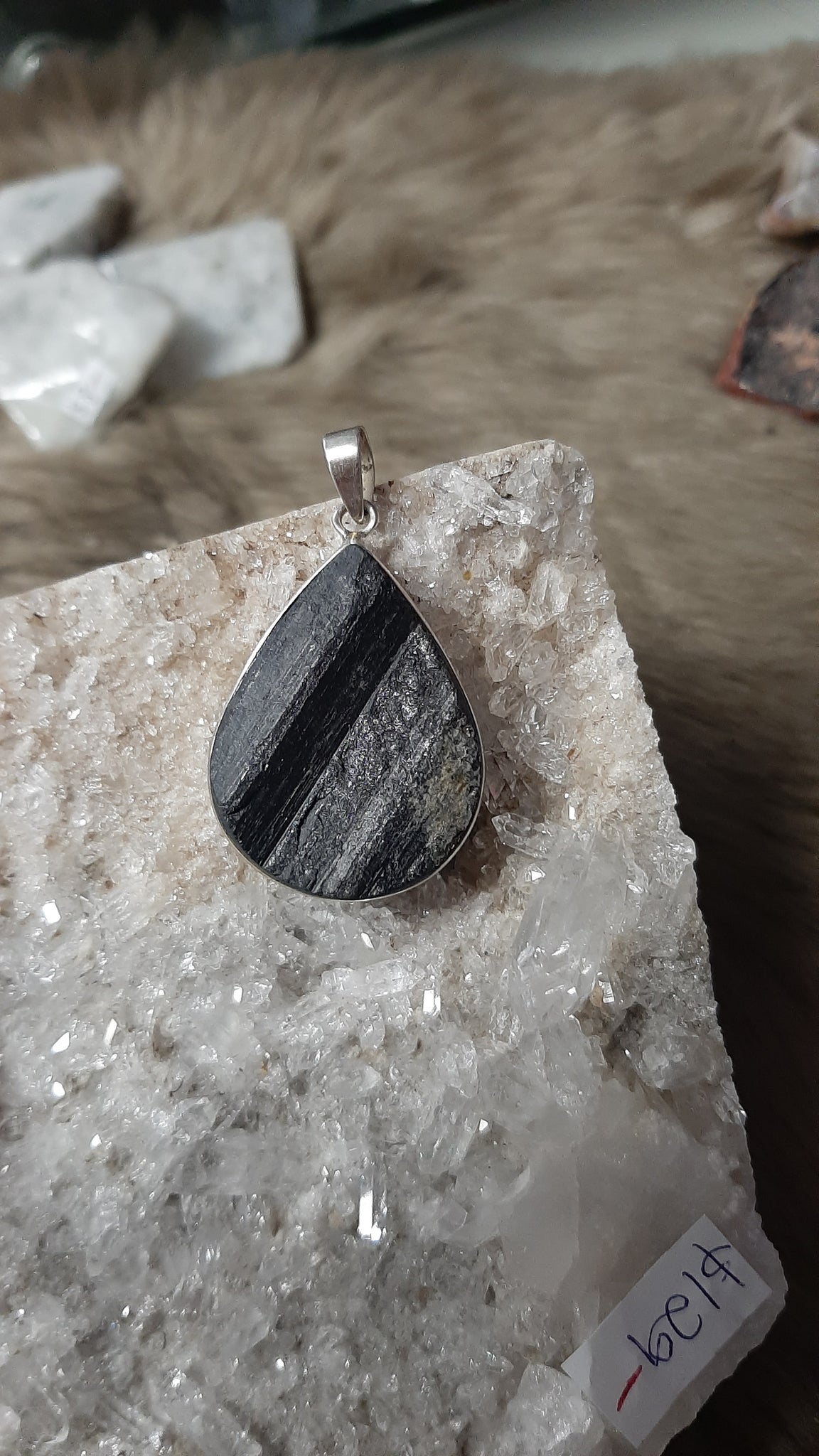 Black Tourmaline Sterling Silver Jewellery