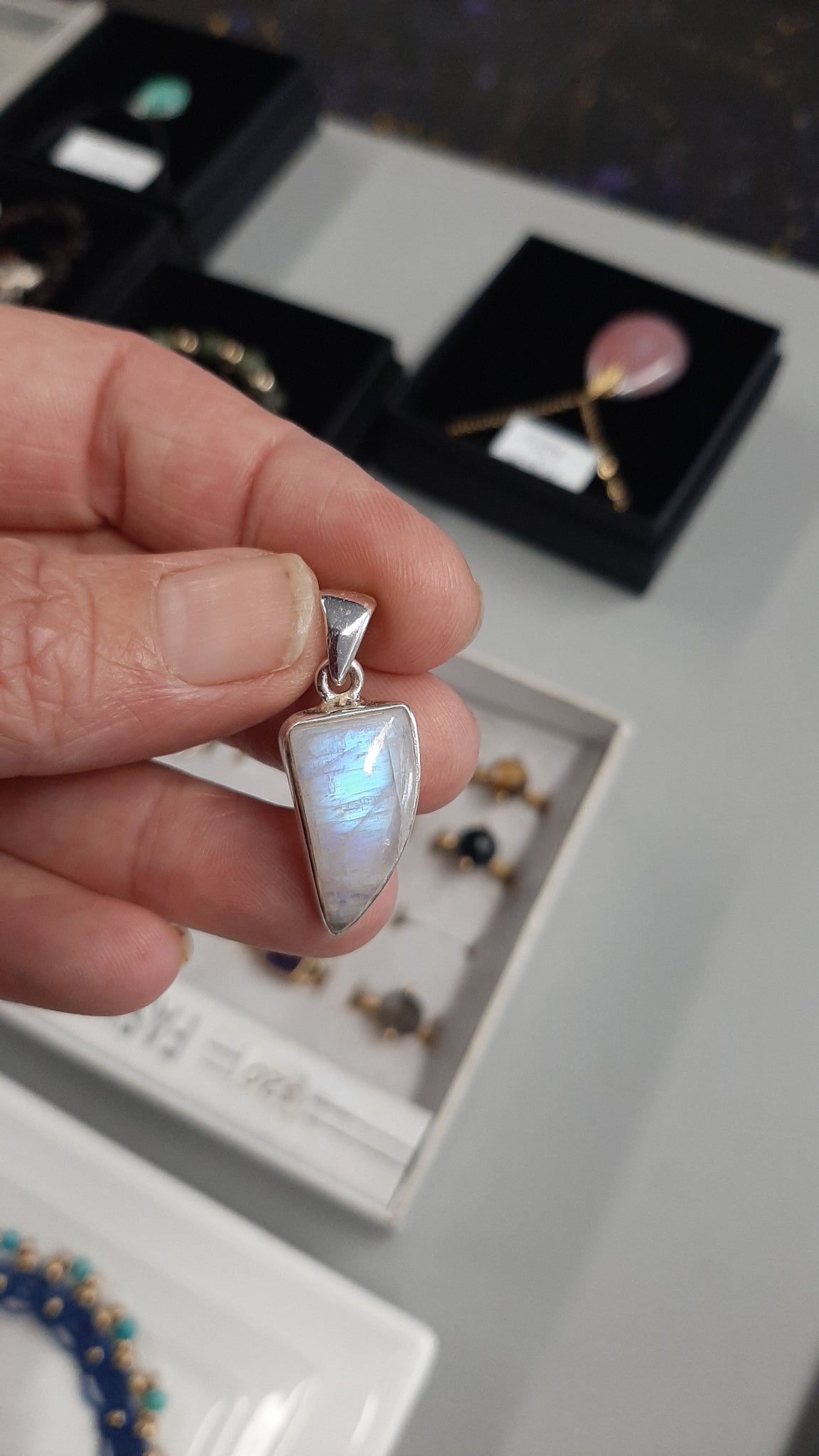 Moonstone Pendants