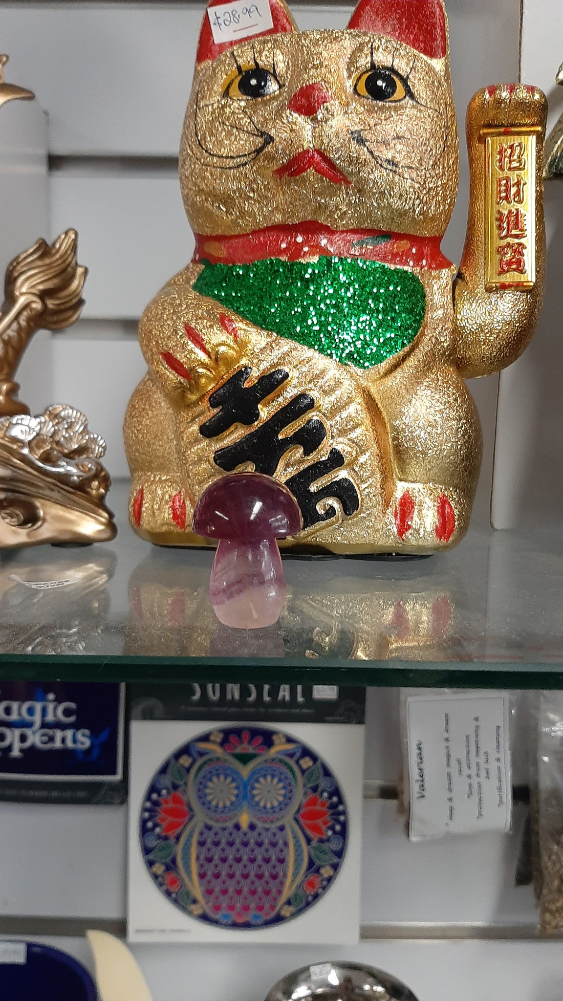 Fluorite Mushrooms