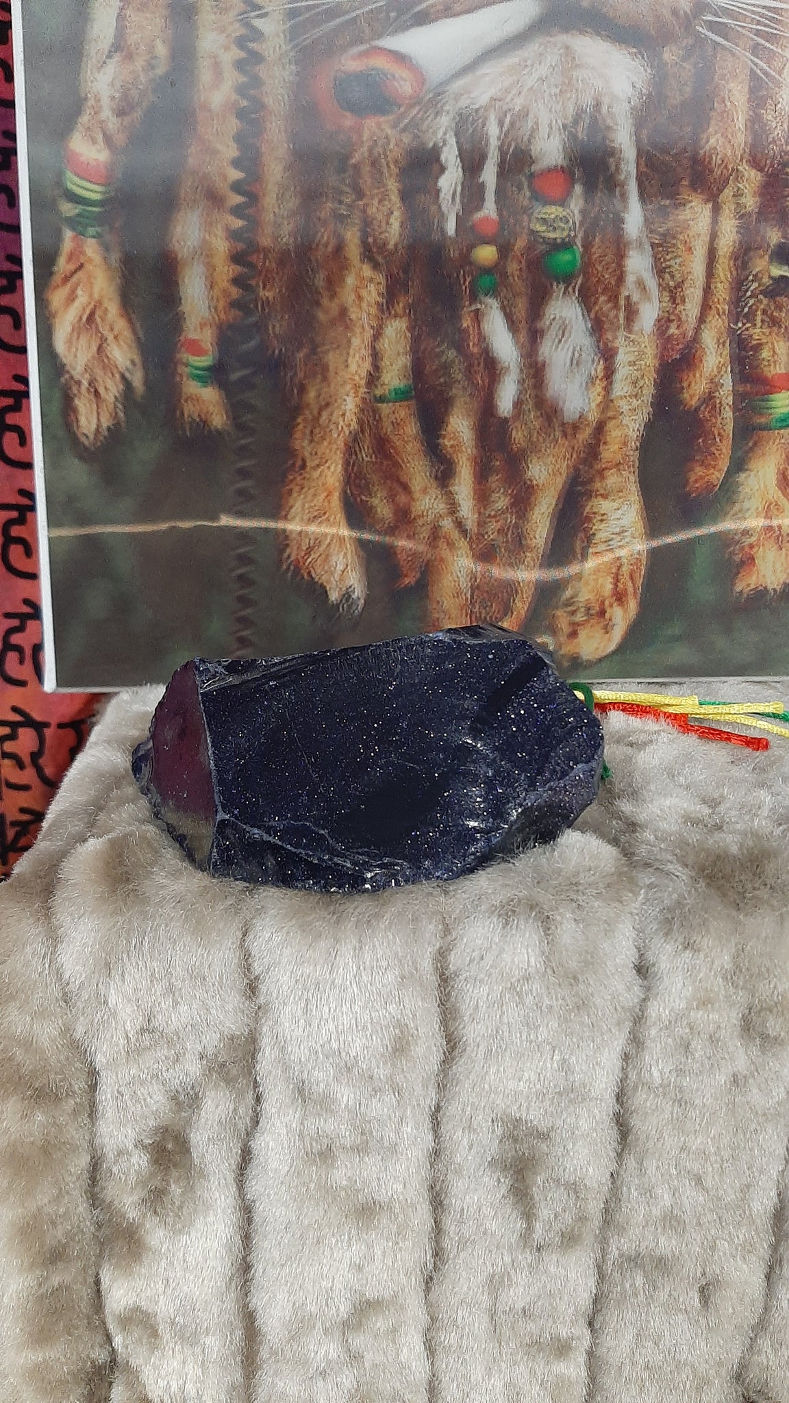 Blue Goldstone Raw