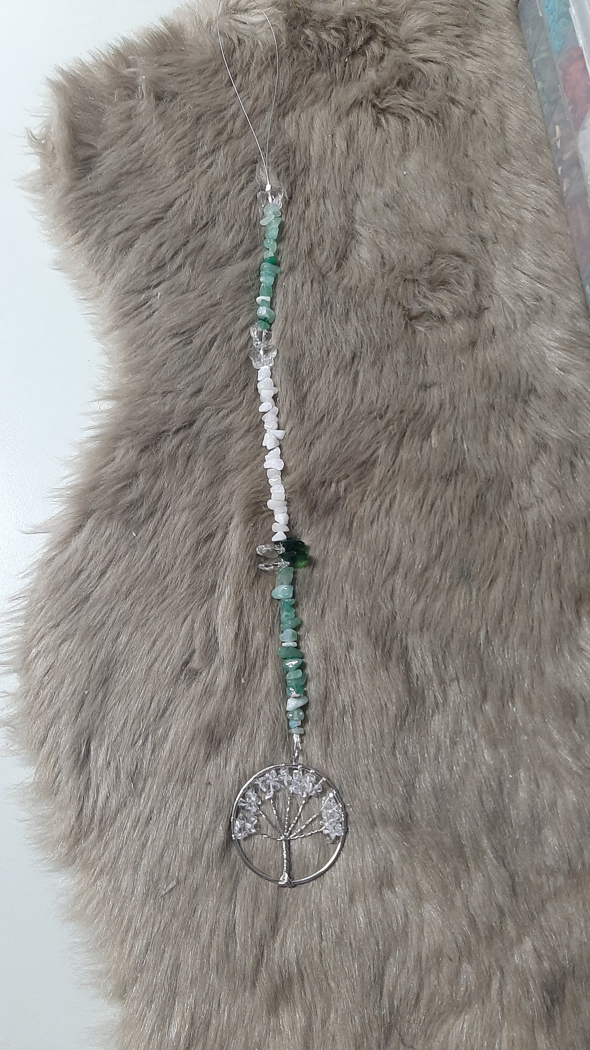 Quartz Tree of Life Hanger