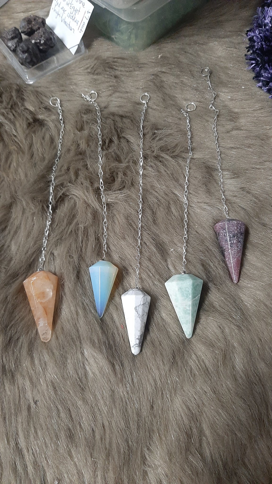 Crystal Pendulums