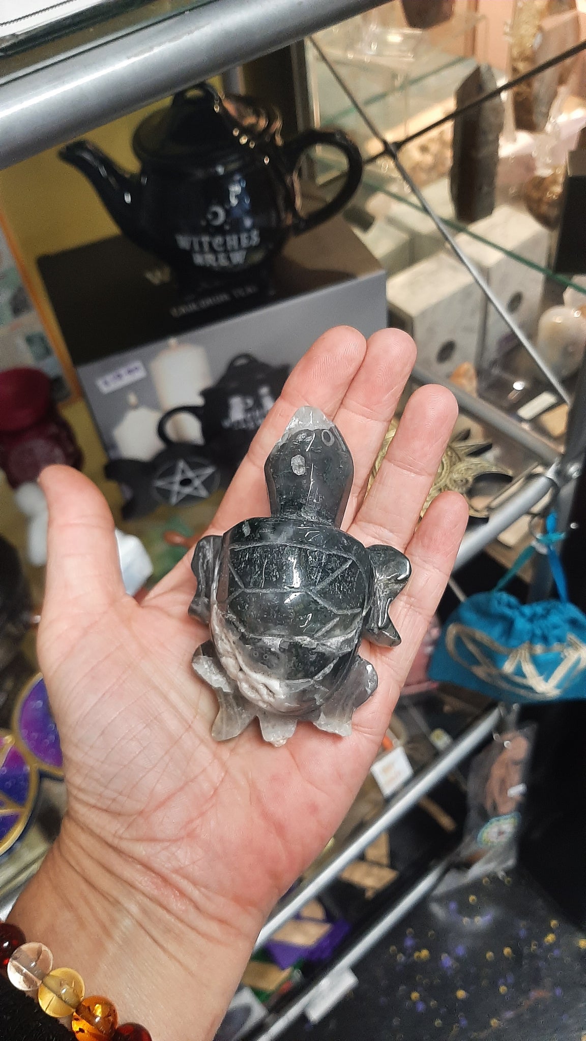 Moss Agate Turtle