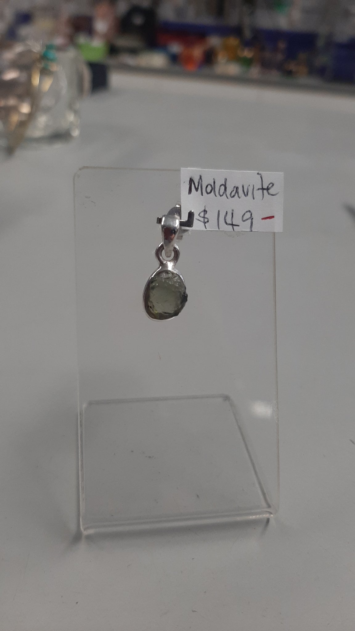 Moldavite Pendant