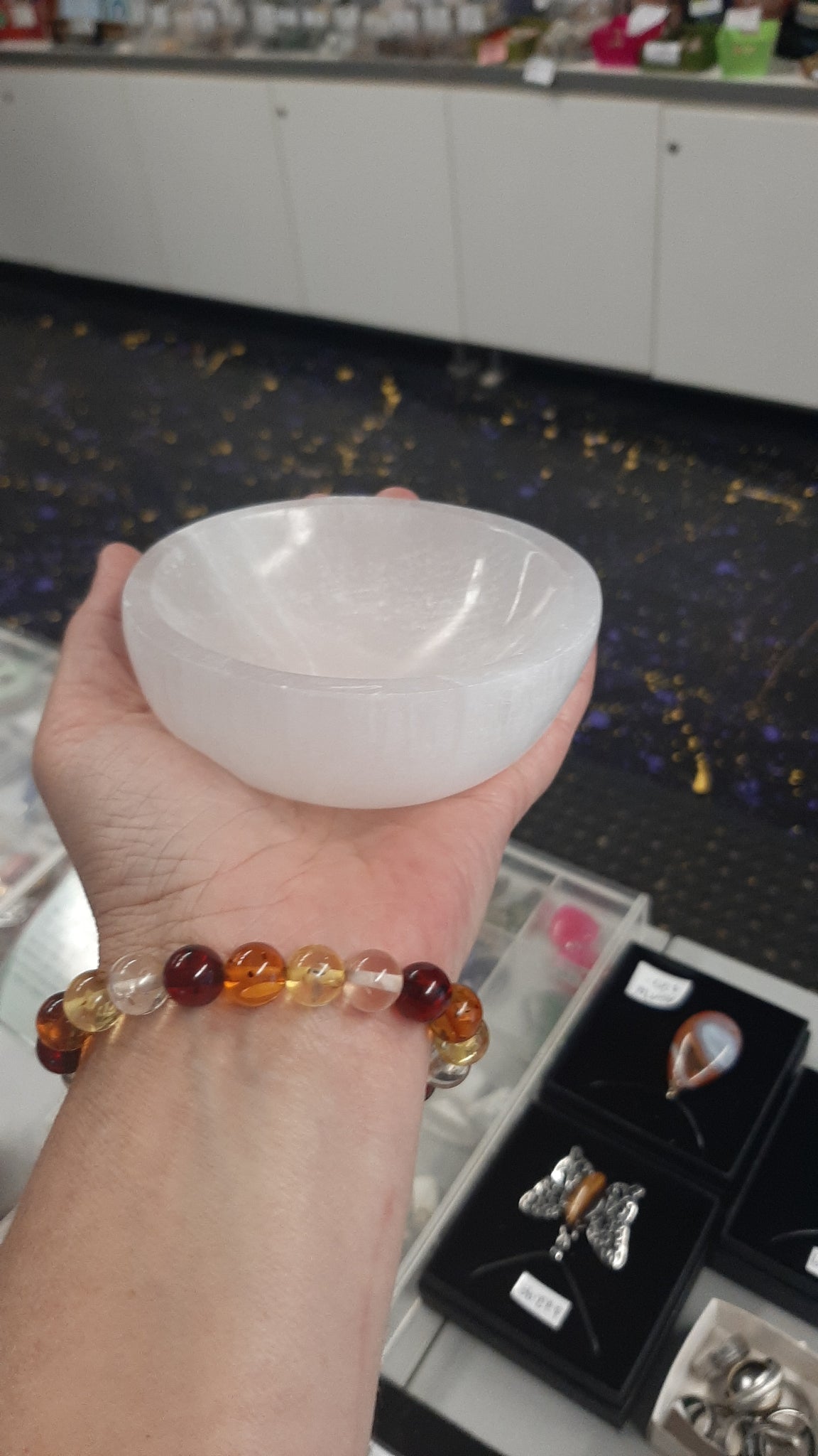 Selenite Bowl