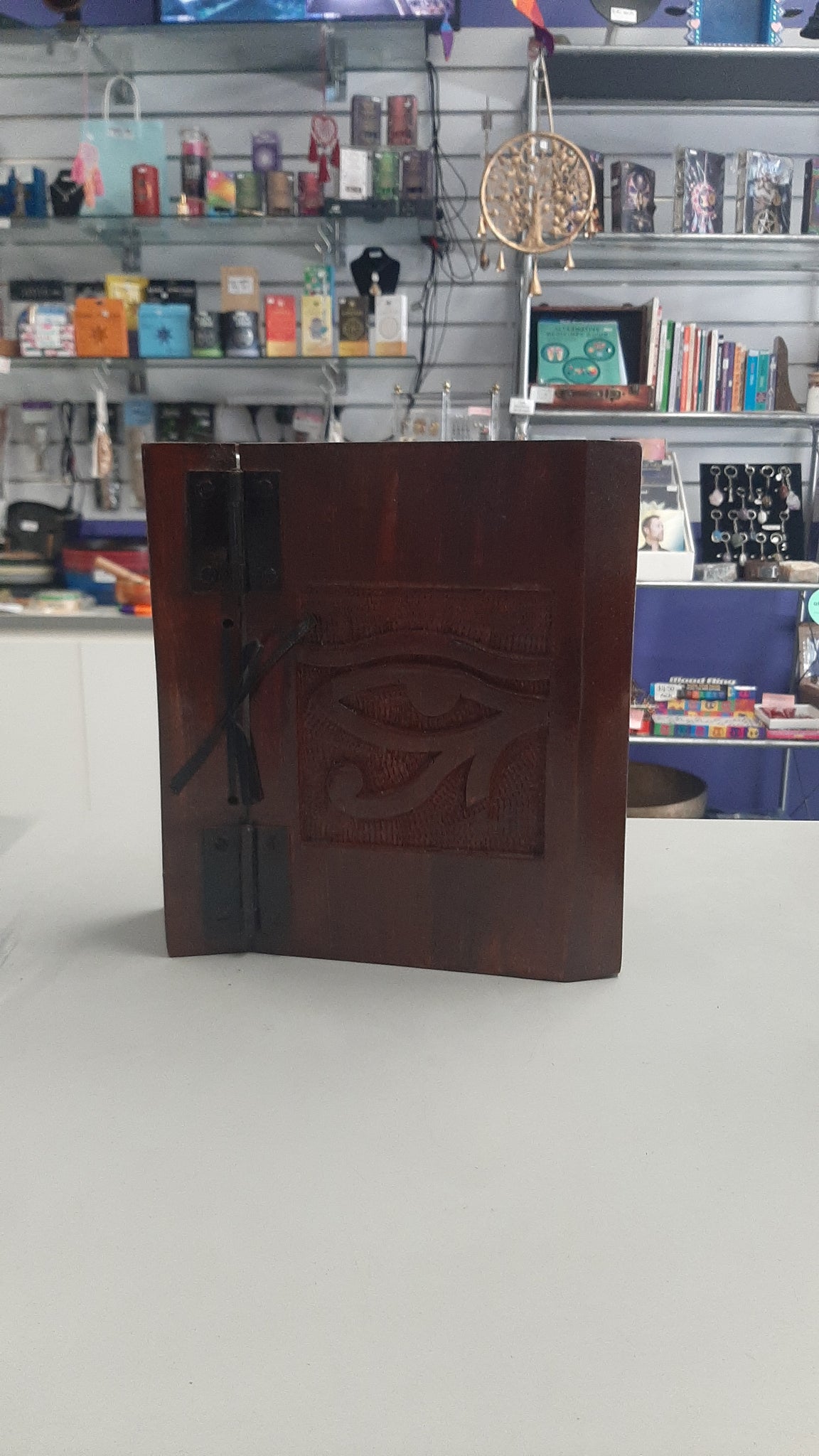 Eye of Horus Wooden Book
