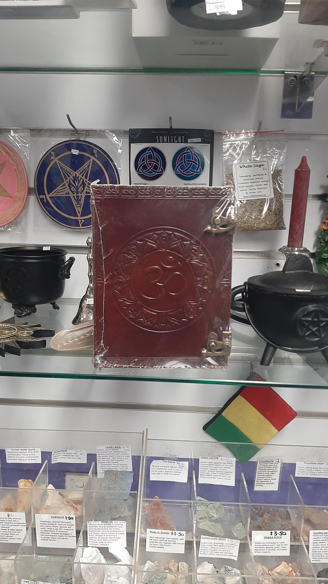 Yin Yang Leather Book
