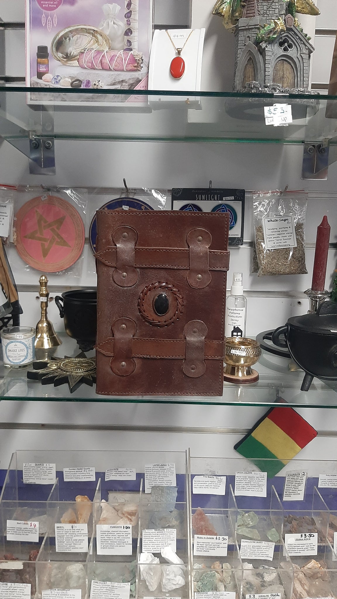 Leather Book with Double Band