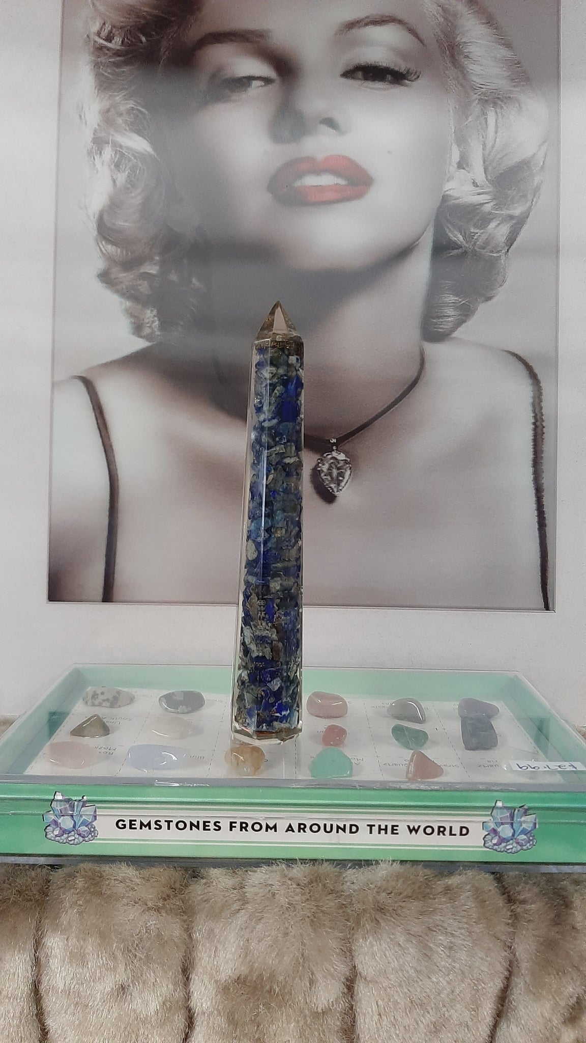Lapis Lazuli Orgonite Tower
