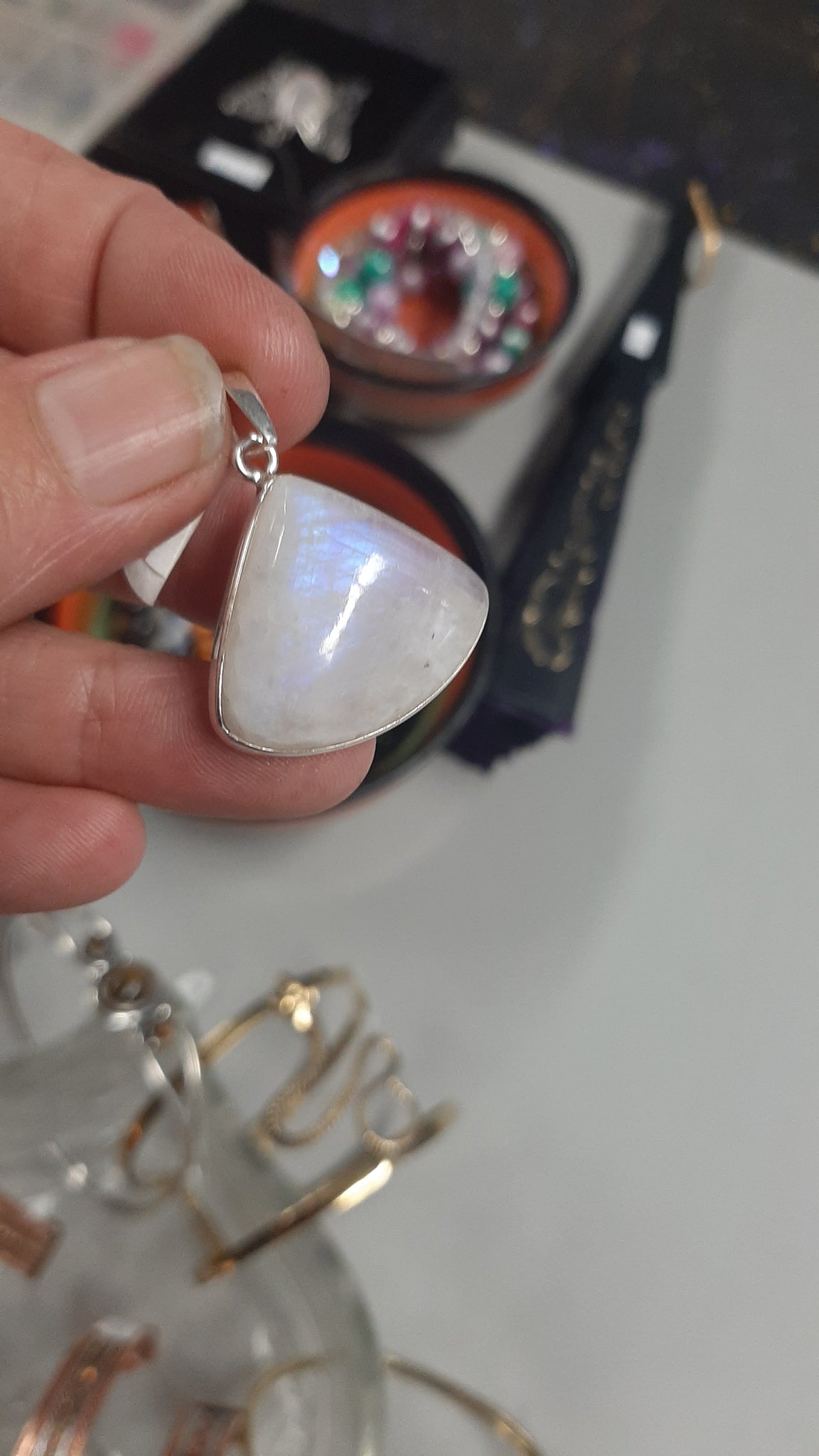 Moonstone Pendants