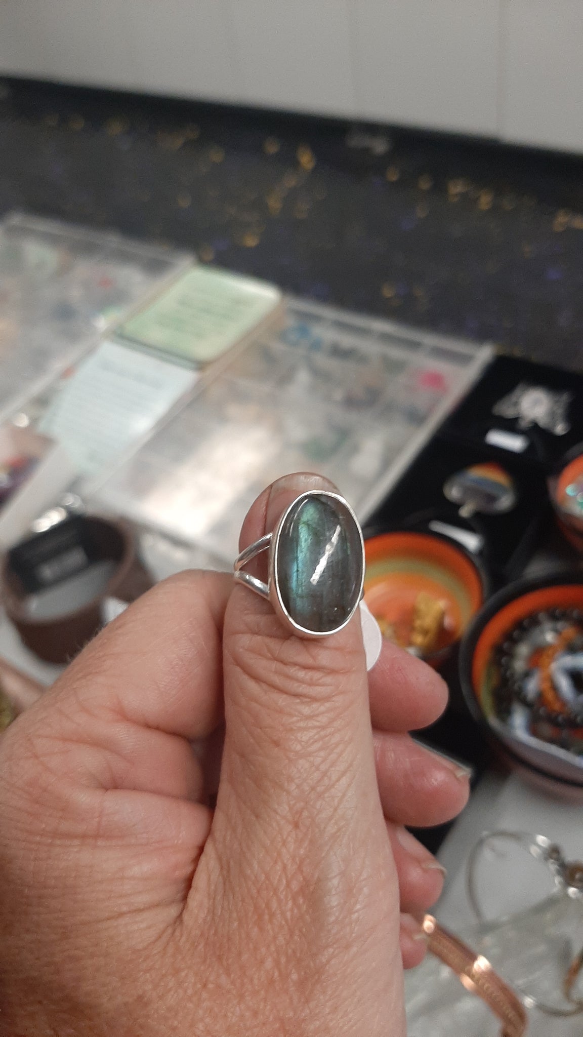 Labradorite Ring