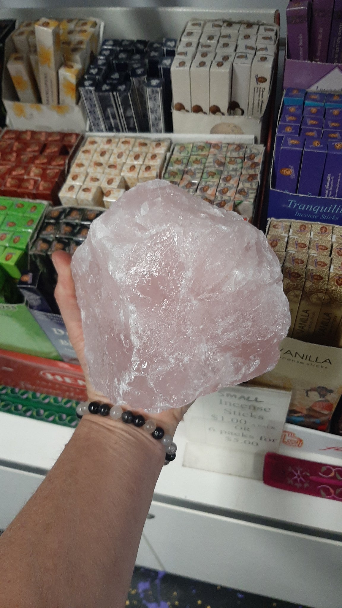 Rose Quartz Raw Large