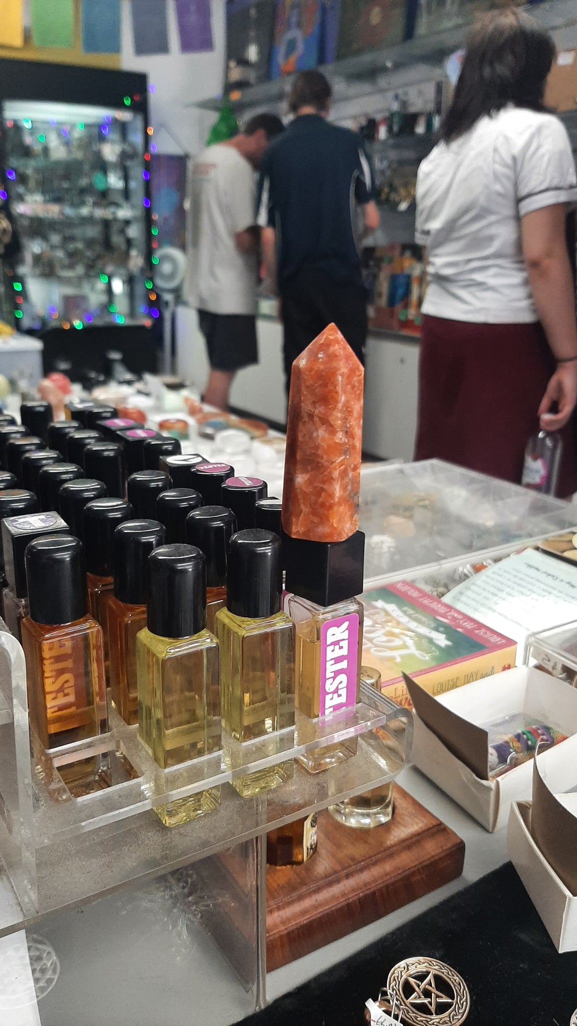 Orchid Calcite Tower