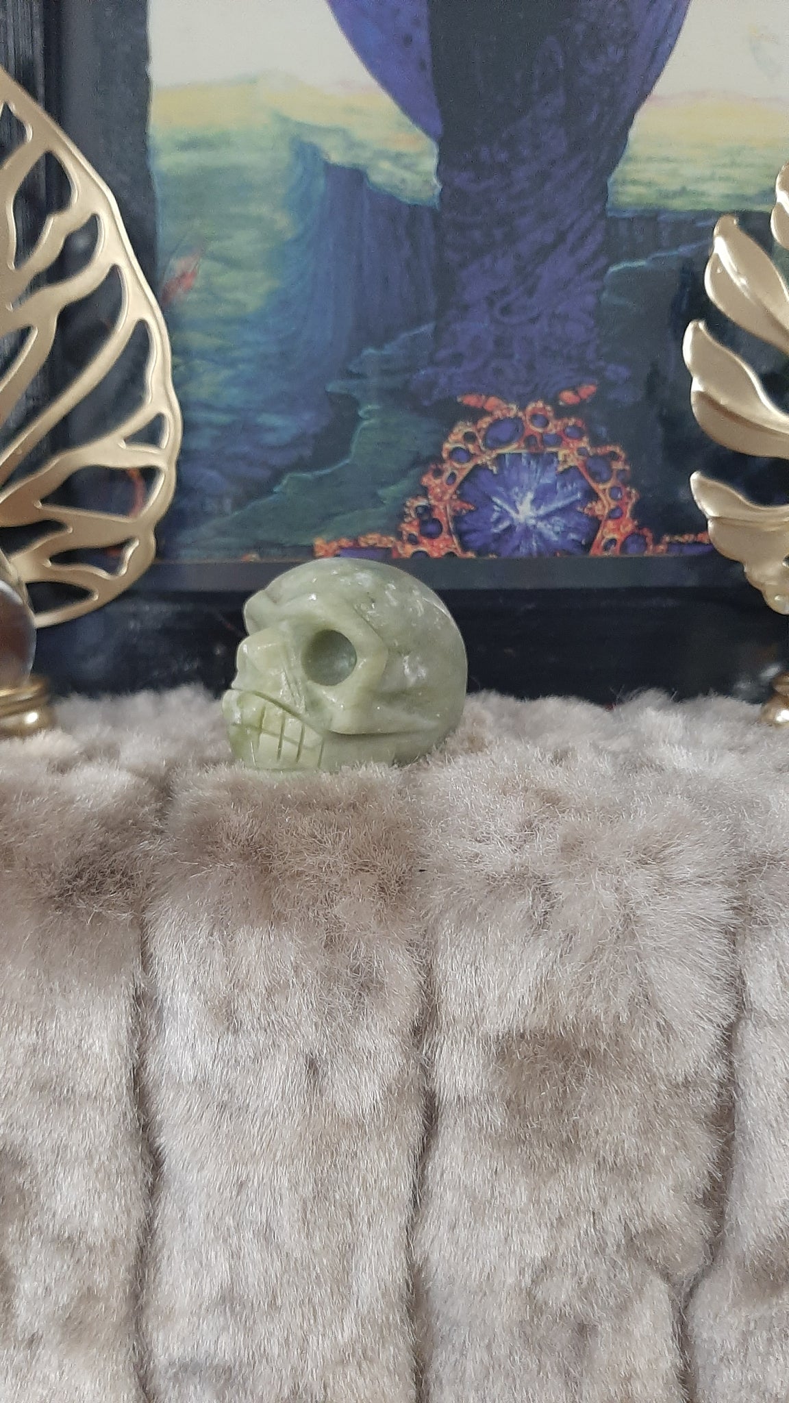 Serpentine Skull
