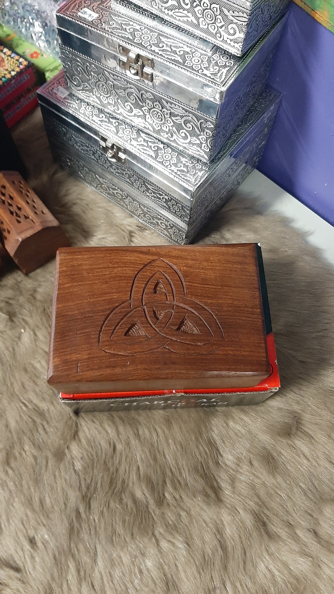 Triquetra Wooden Box
