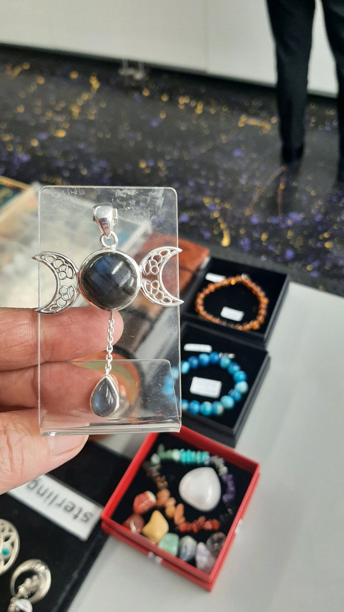 Labradorite Pendants