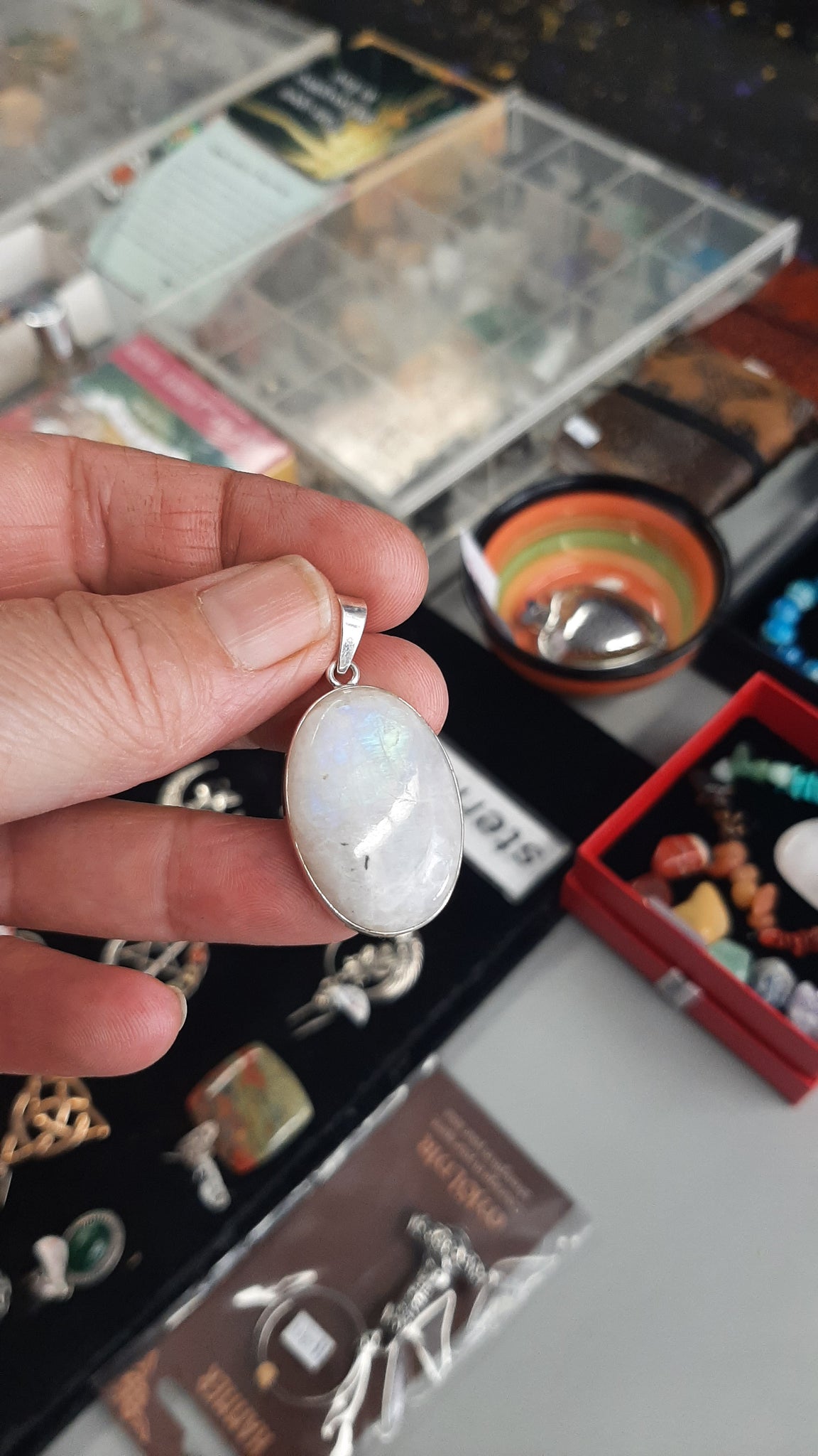 Moonstone Pendants
