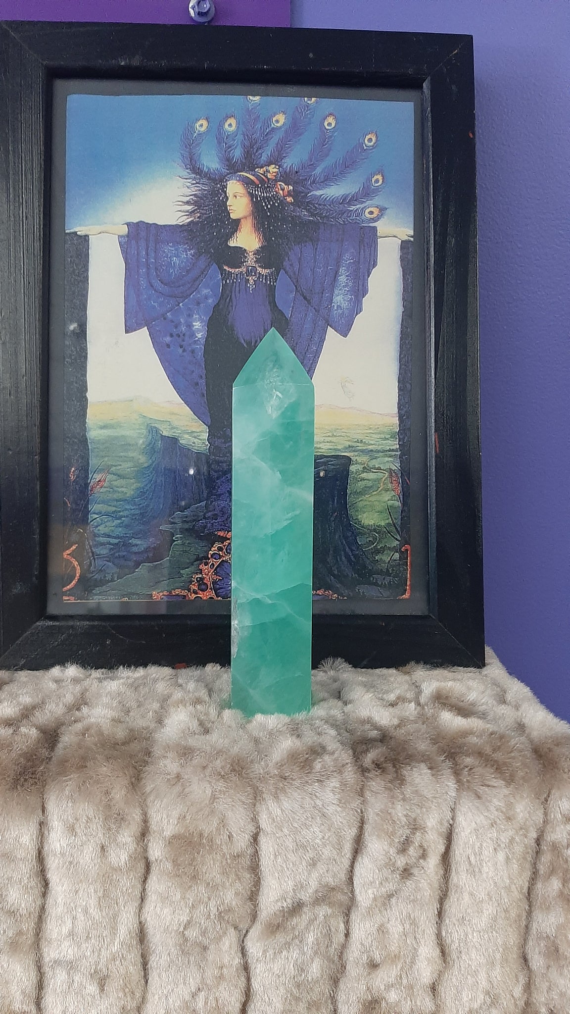 Green Fluorite Tower