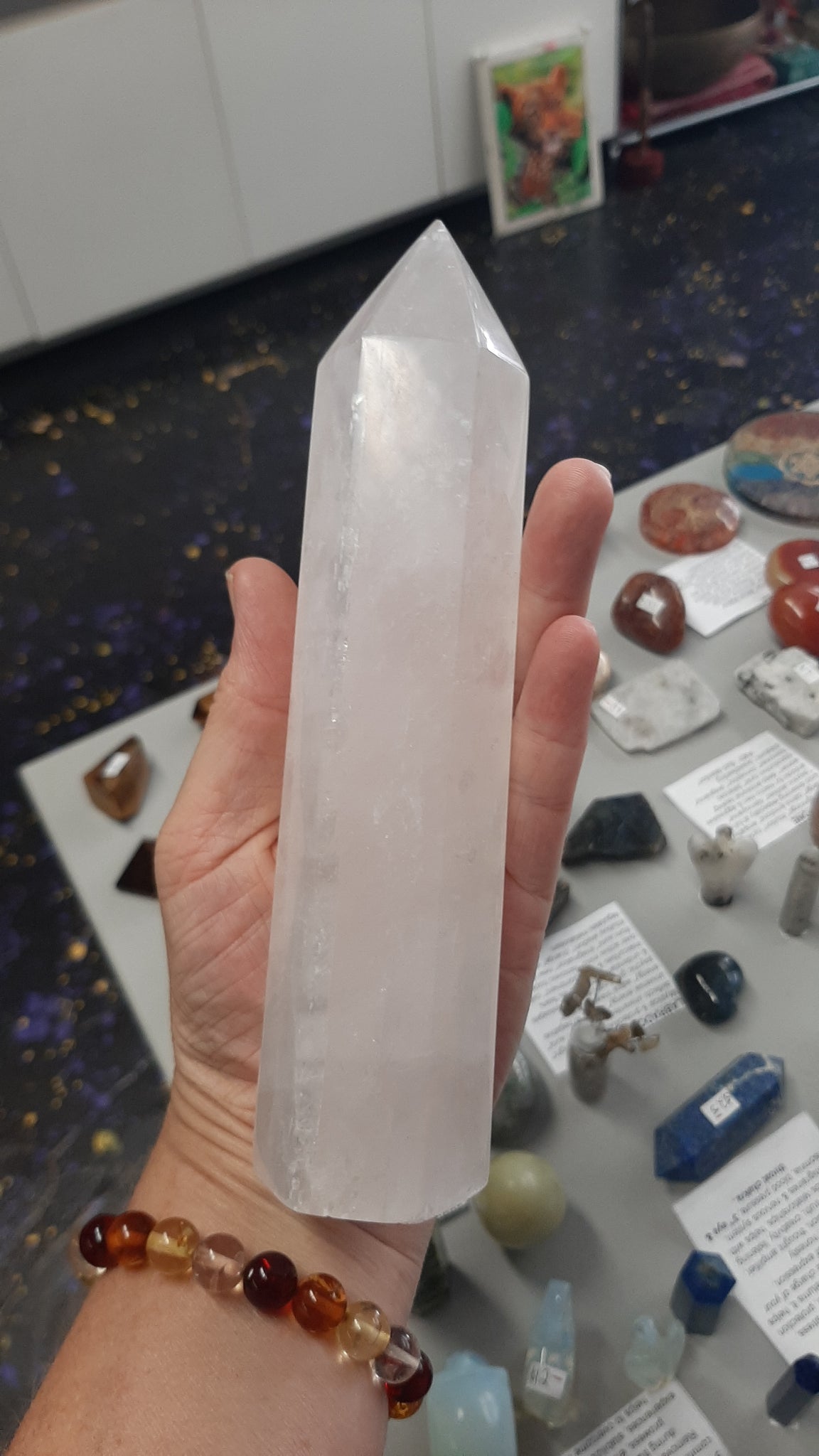 Optical Calcite Tower