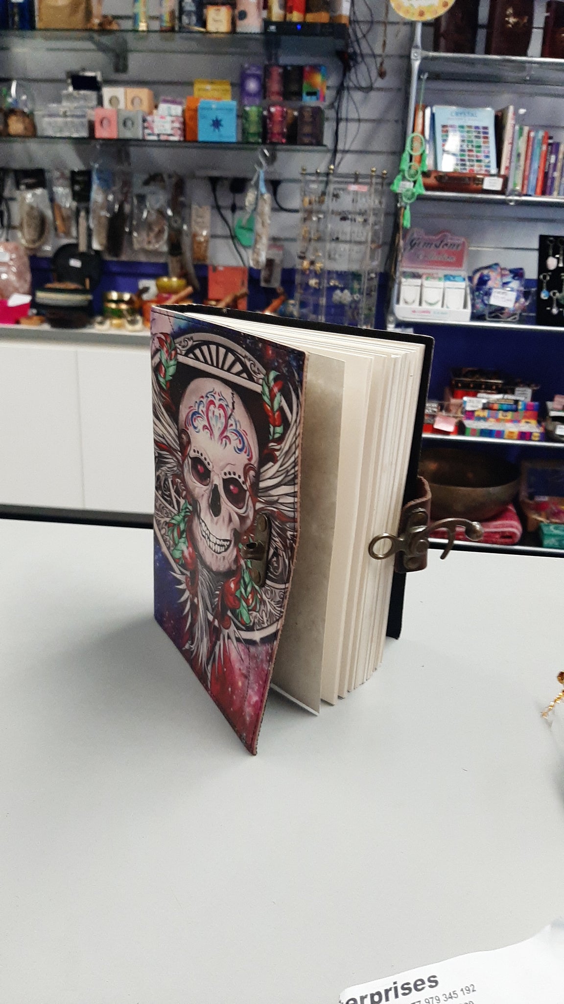 Skull Notebook