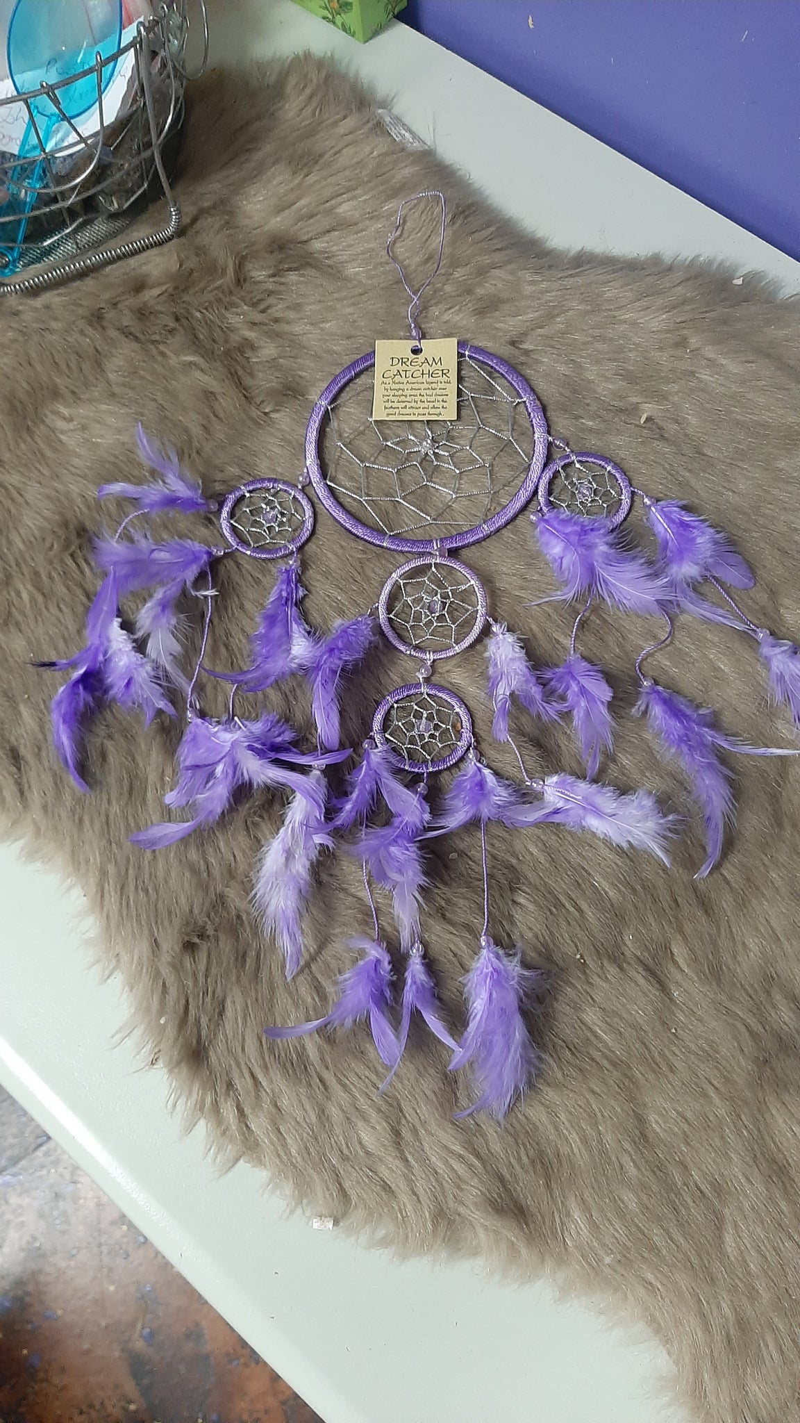 Purple Dreamcatcher