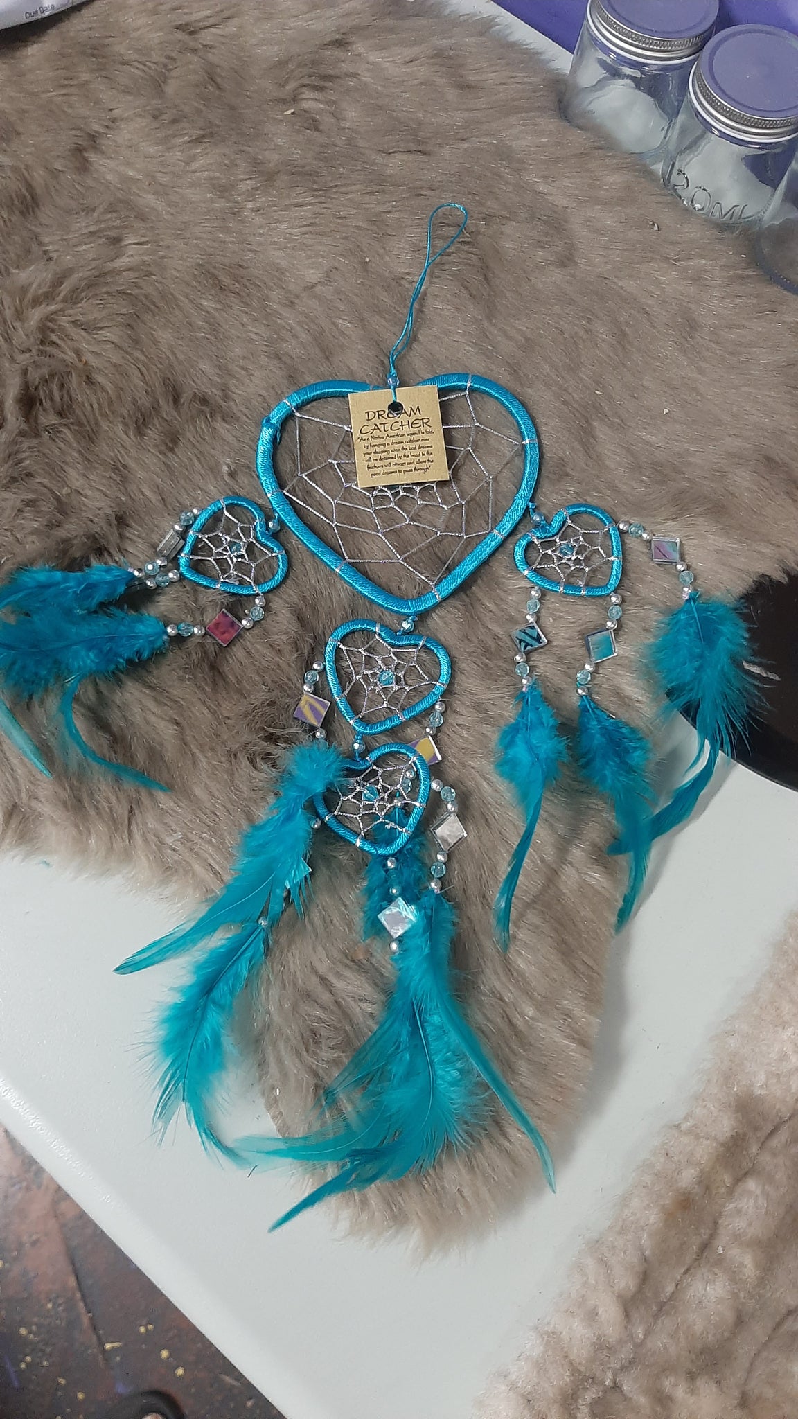 Teal Dreamcatcher